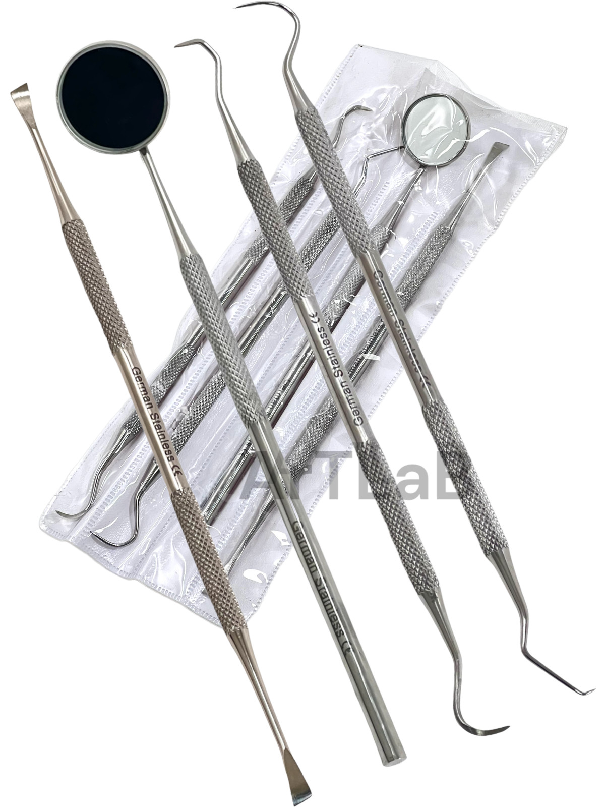 German Dental Set Kit Scaler Picks Deep Cleaning Professional Oral Hygiene Tools