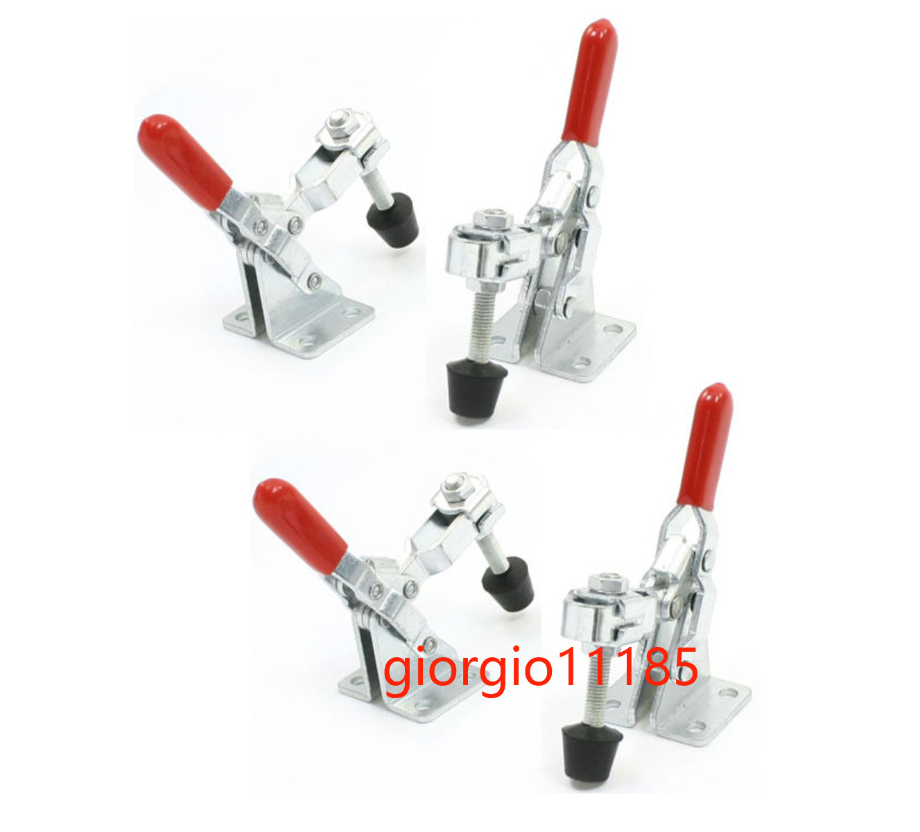 4pcs 101A 50Kg 110 Lbs Quick Holding Vertical Type Toggle Clamp