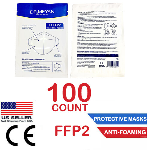 100 pack DR MFYAN single pack FFP2 CE cert. Face Protection Masks