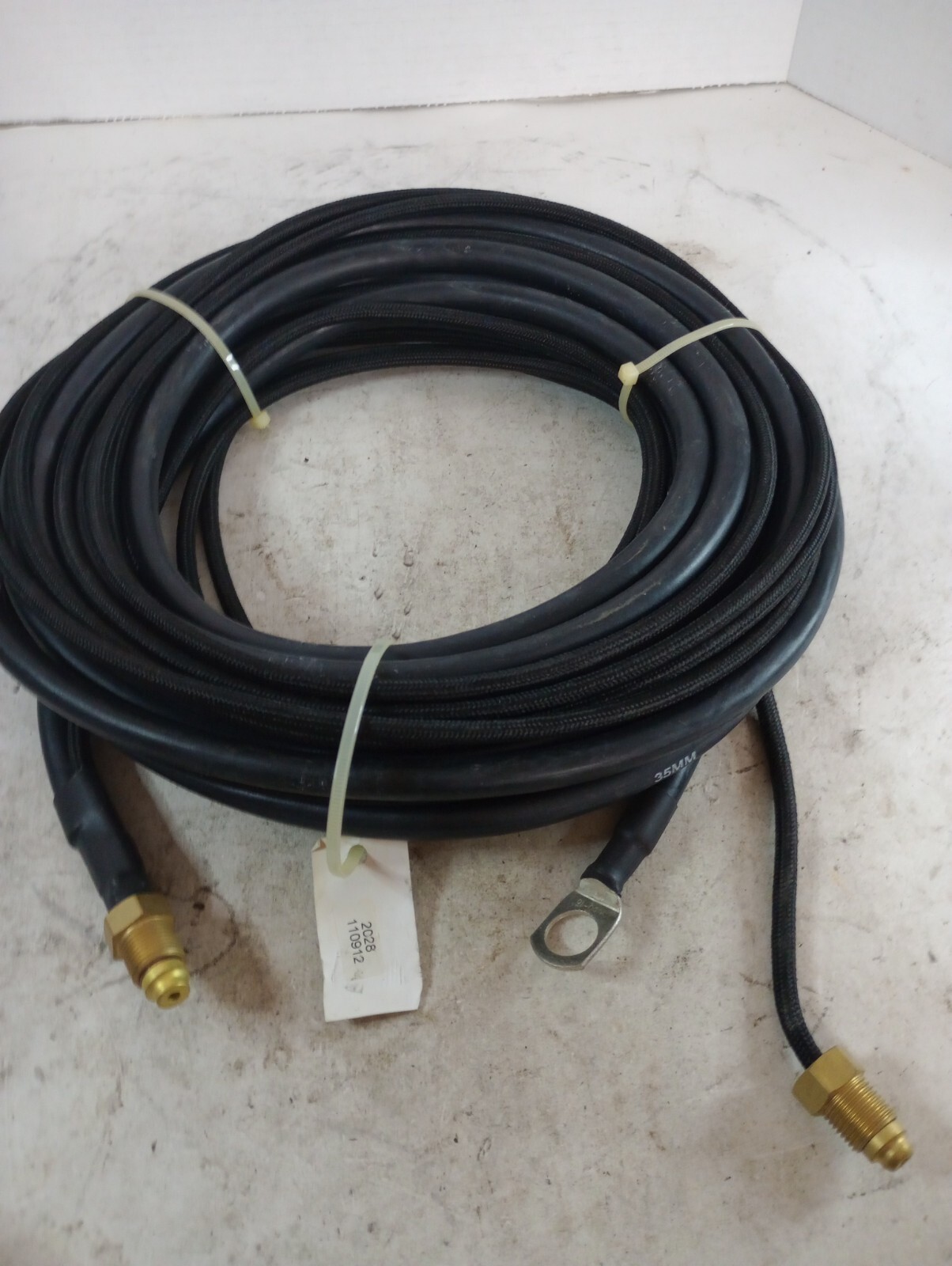 Weld Craft 46V30-2 Power Cable,Rubber,2Pc,25 Ft (7.6M)