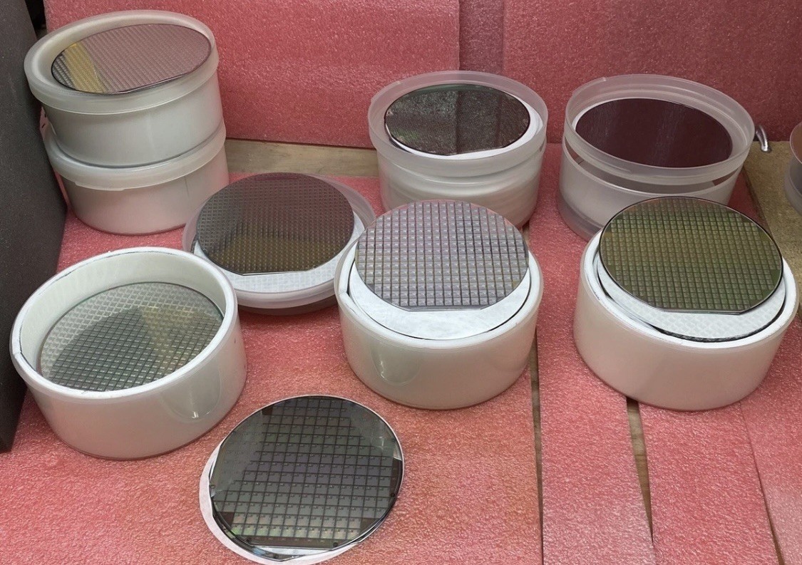 Vintage Semiconductor Collection- 20 Circuit Wafers- 1980’s-1990’s -3 dia-
