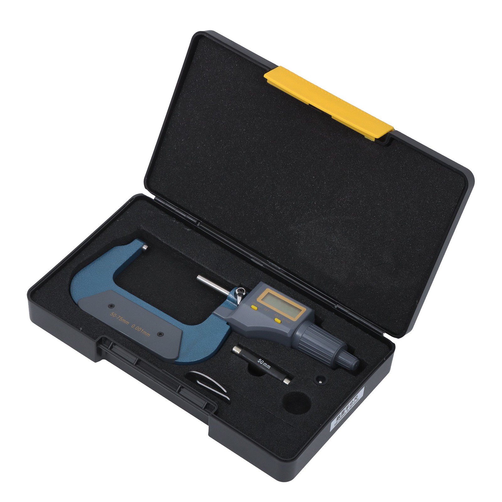 2-3inches 0.00005inches Digital Electronic Outside Micrometer Carbide Tip50-75mm