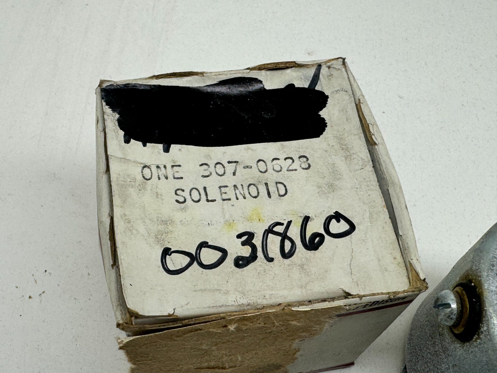 Onan OEM Part 307-0628 Stop Solenoid (Prescolite SSC 4003) ~~Rust/Oxidation~~