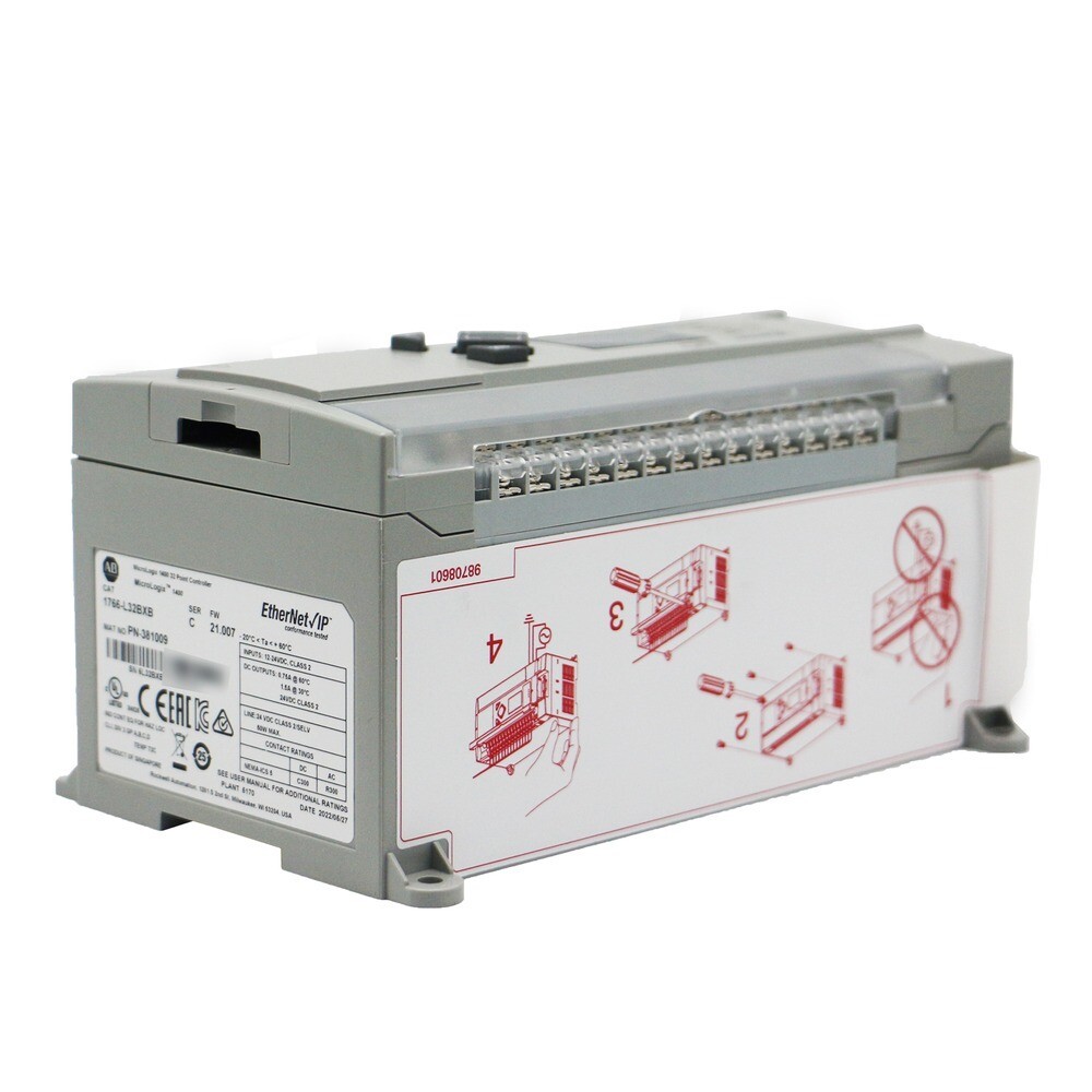 Allen-Bradley 1766-L32BWA MicroLogix 1400 32 Point Controller AB US Free Tax