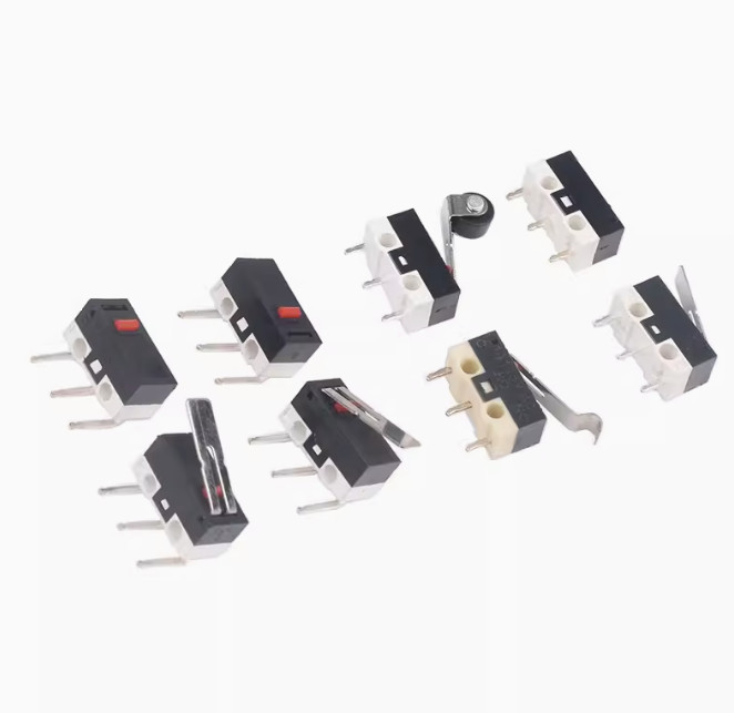 Mini Microswitch 3 Pin 1A 125V AC Limit Switch Mouse Button or Lever 3D Print