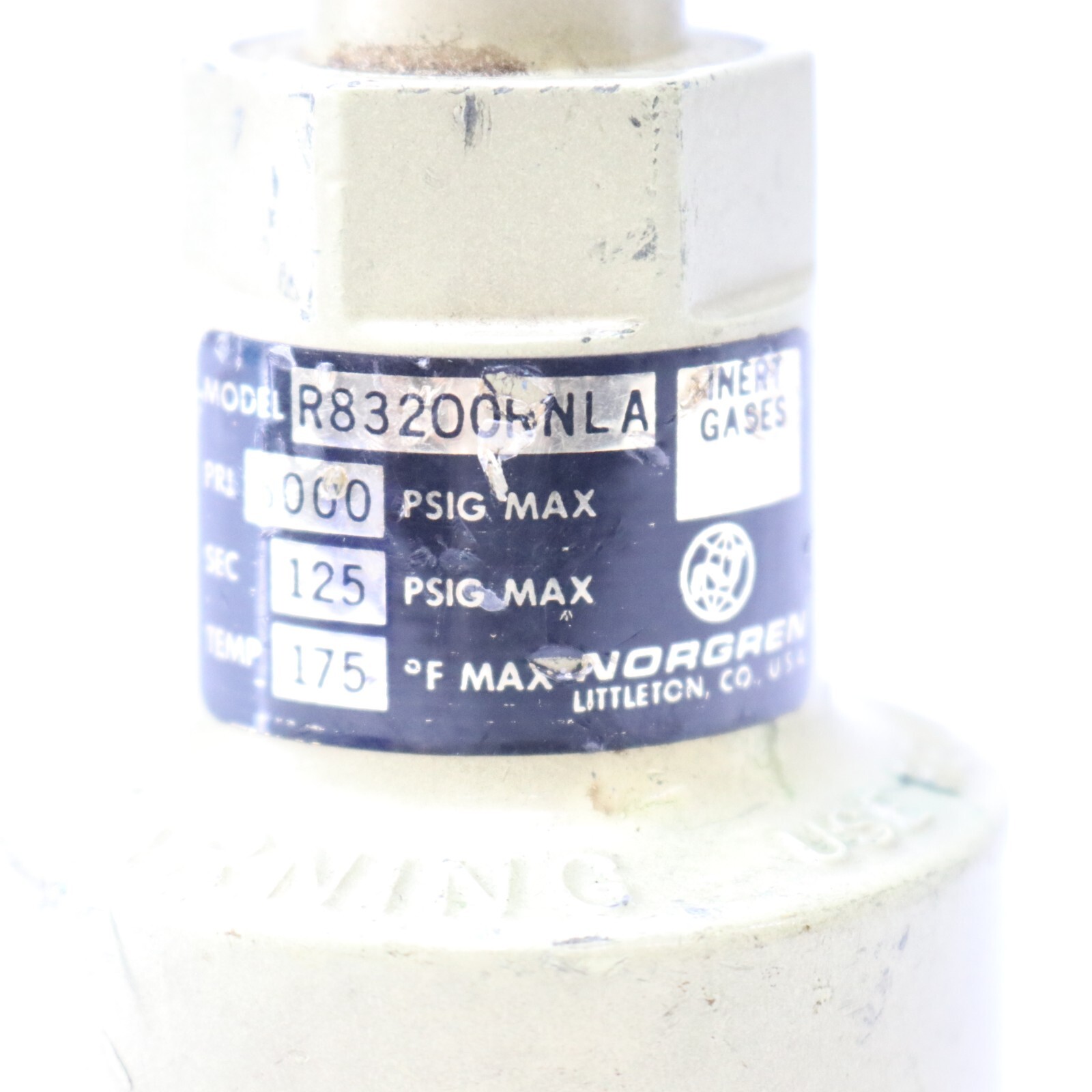 Norgren R83200NNNA Beverage/Soda Dispenser Relief Valve 3000 PSIG