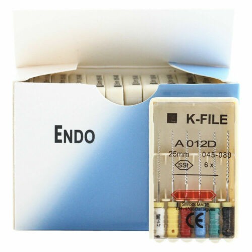 21/25/31mm Endodontic H Files H File Hedstrom Stainless Steel Endo Dental Rotary