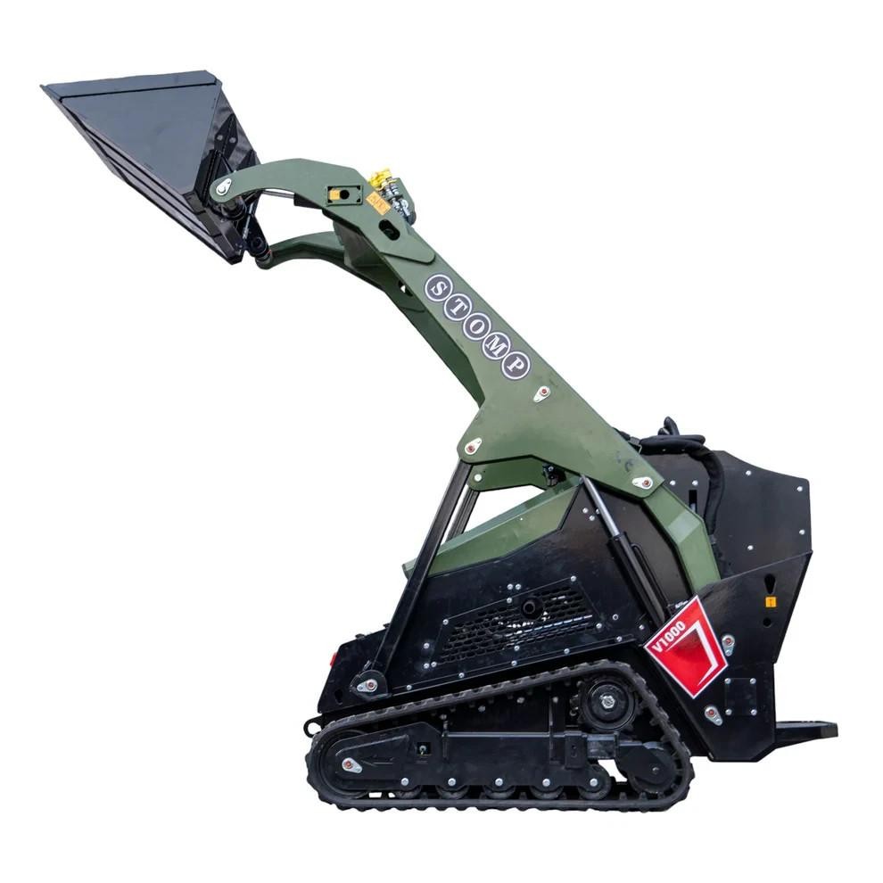 TYPHON Stomp V1000 Kubota D1105 Diesel 24.4hp Skid Steer Hydraulics Full Control