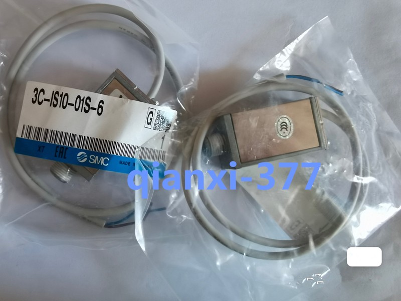 1PC SMC 3C-IS10-01S-6 pressure switch【0.1-0.6MPA】Line 0.5M