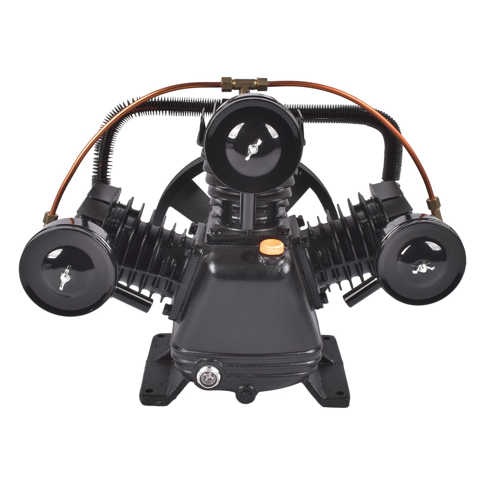 New Air Compressor Pump Single Stage 3-Cylinder 14-22 SCFM 650-1000 RPM PUK-65
