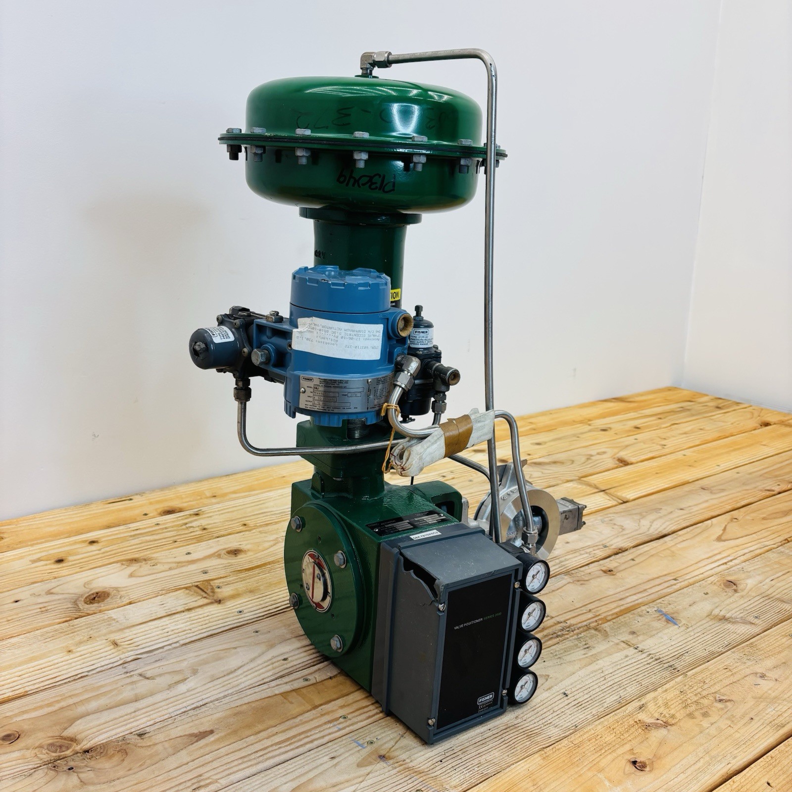 Fisher 8580 3″ CL150-300 High Performance Butterfly Valve w/ 1052 Actuator – New