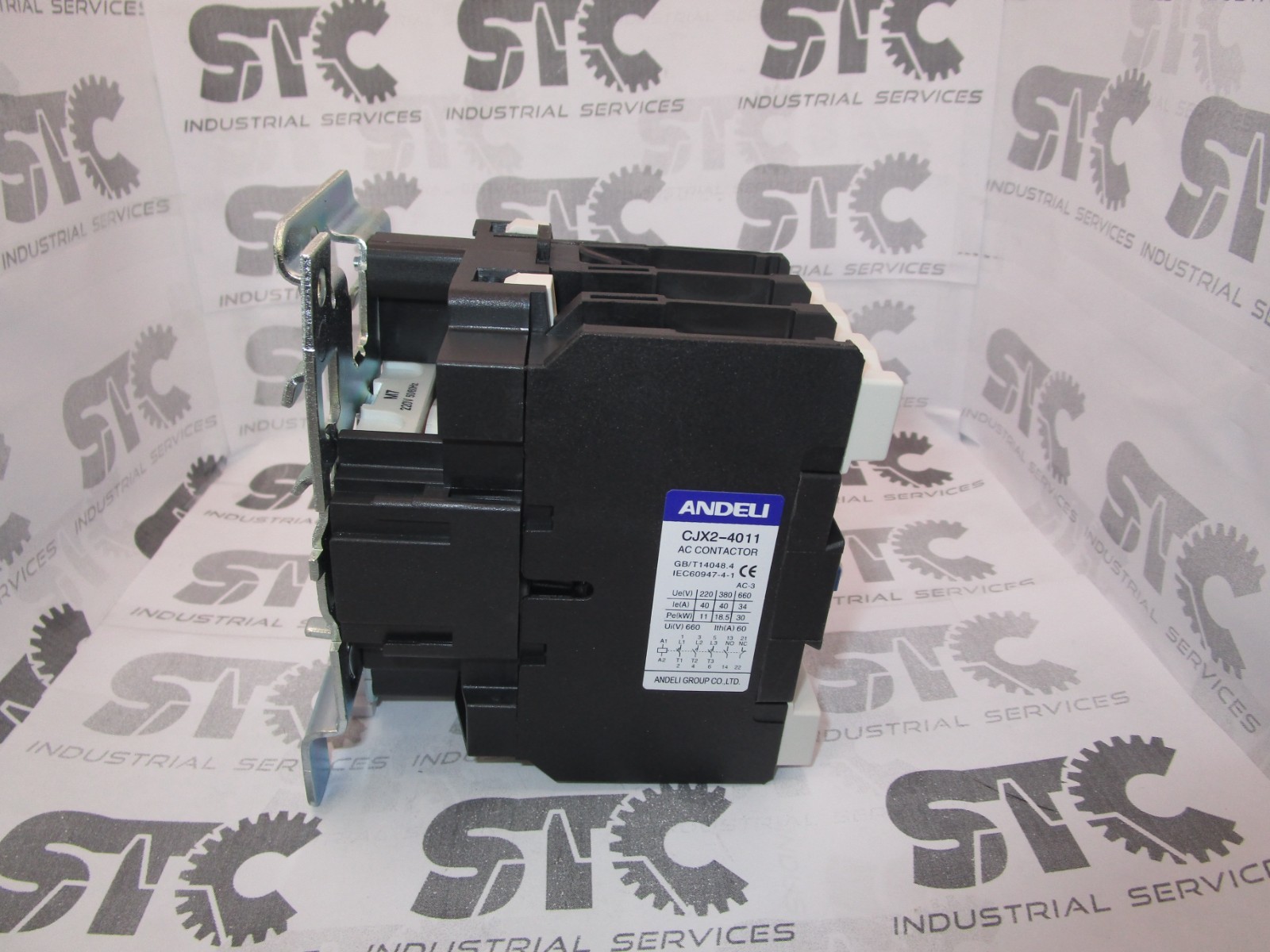CJX2-4011-M7-220V AC ANDELI AC Contactor 40A Coil 220V 3P+1NO+1NC Fast Shipping
