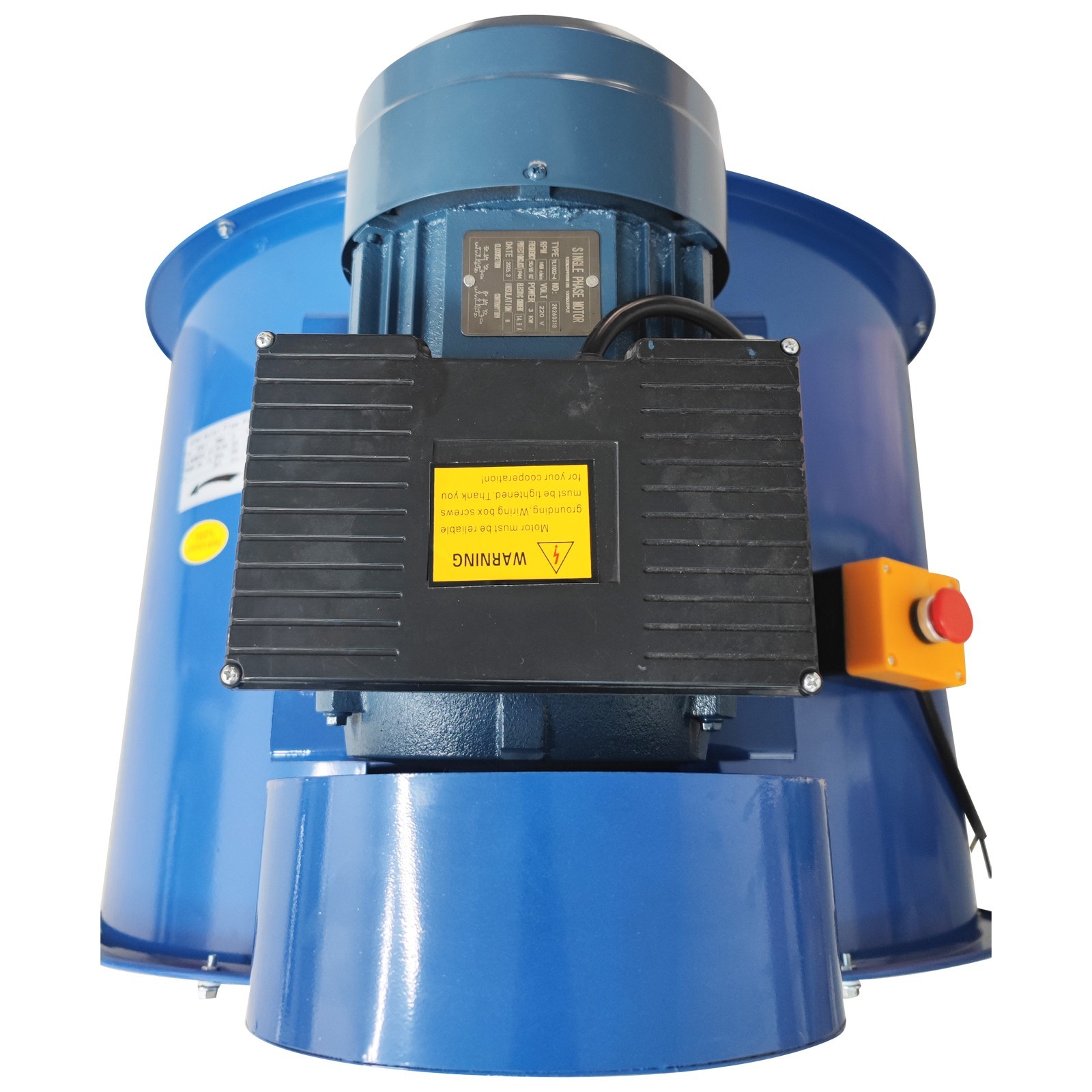Industrial Tube Axial-flow fan 220V 4HP 28″ Inside Dia. 1450 r/min Speed 300 Pa