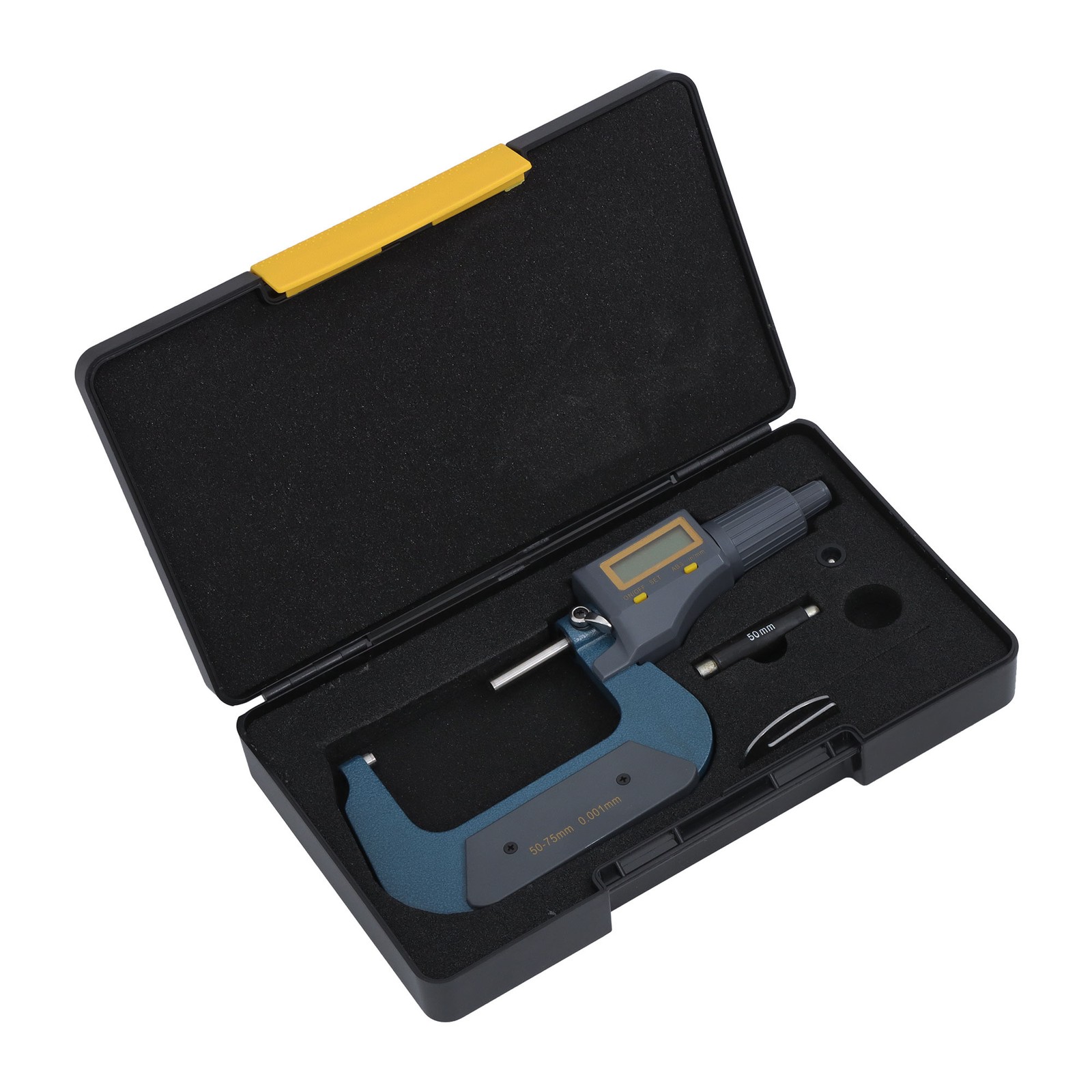 2-3inches 0.00005inches Digital Electronic Outside Micrometer Carbide Tip50-75mm