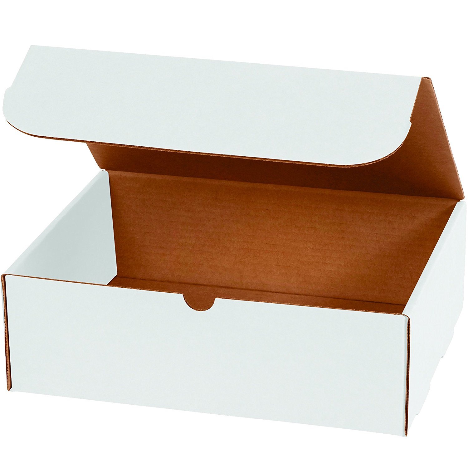10x6x6 White Corrugated Shipping Mailers Packing Box Boxes Folding 100 To 1000