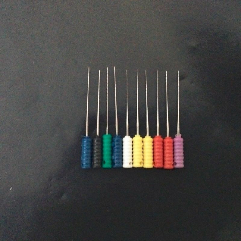 10Pc/Pack Dental Clinic High Quality Barbed Broaches Endodontic Steel Nerve 21mm