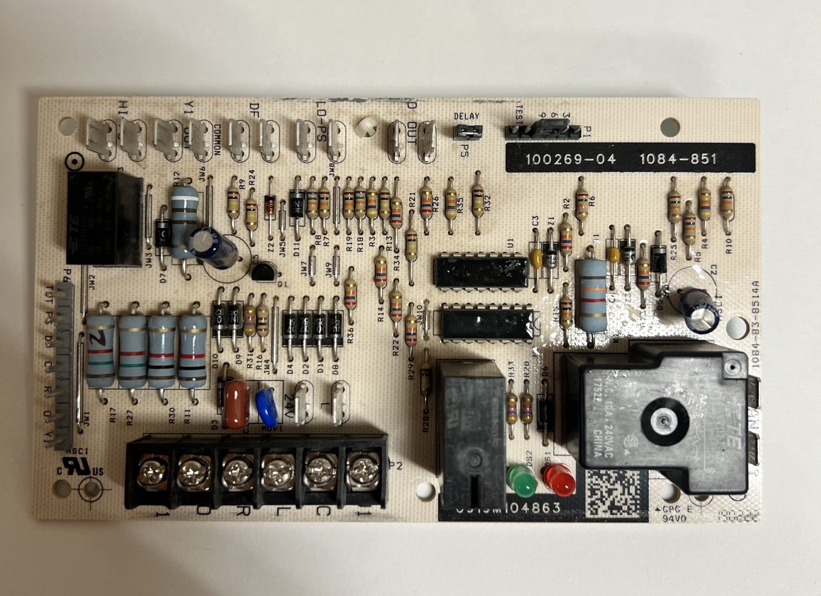 Lennox Honeywell Furnace Control Board 100269-04 1084-851 / 1084-83-8514A