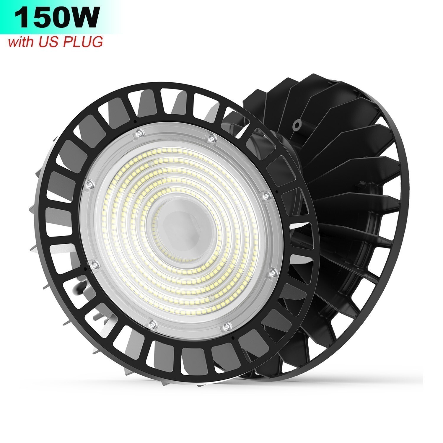 22500lm (Eqv.650W MH/HPS) UFO LED High Bay Light 150W Warehouse Shop Area Lights
