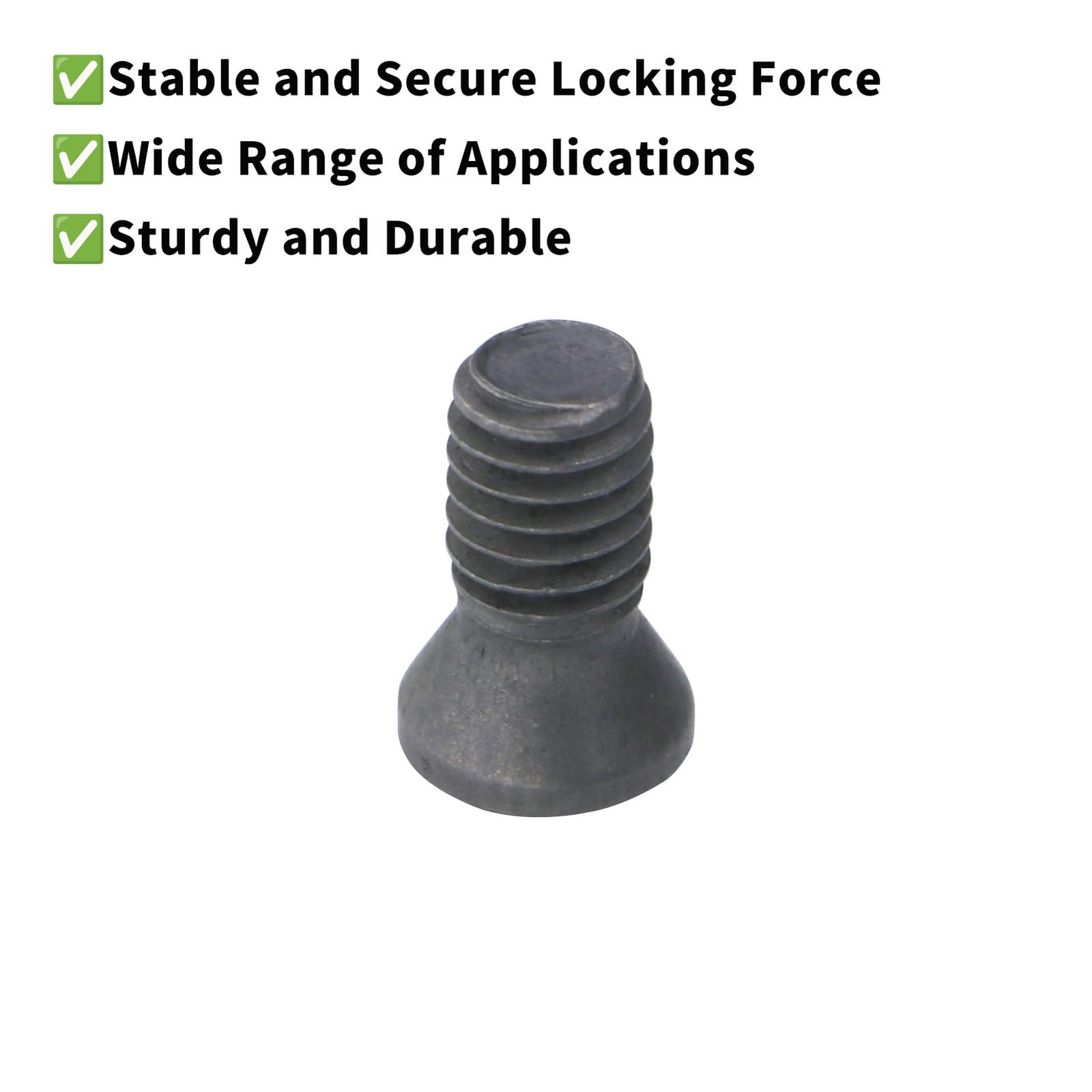 100Pcs Alloy Steel Torx Screws M2-M5 for Carbide Insert CNC Tool Holder Set