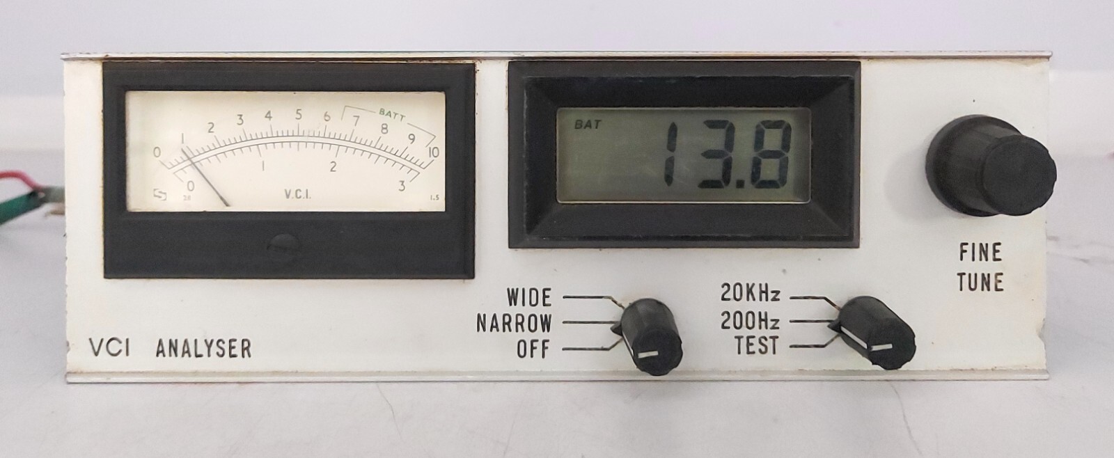 VCI Analyser 20298 Analog And Digital Meter
