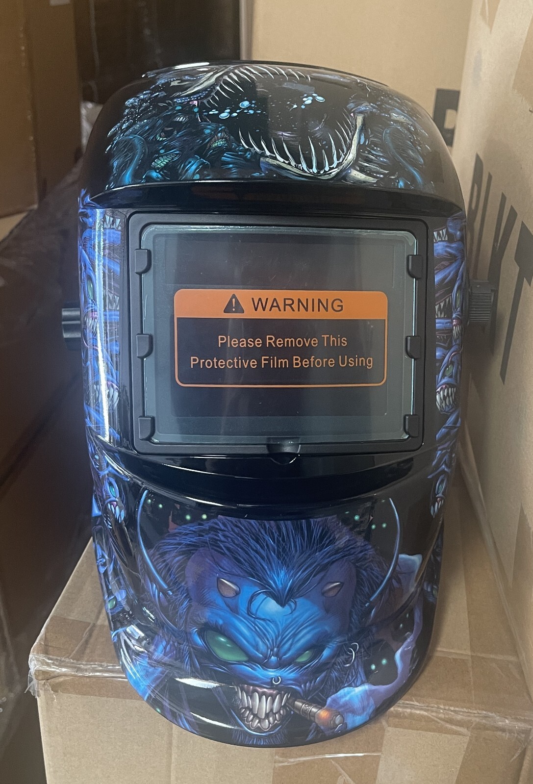 DMND Solar Certified ANSI CE Welding/Grinding Helmet Hood Mask $$ truecolor