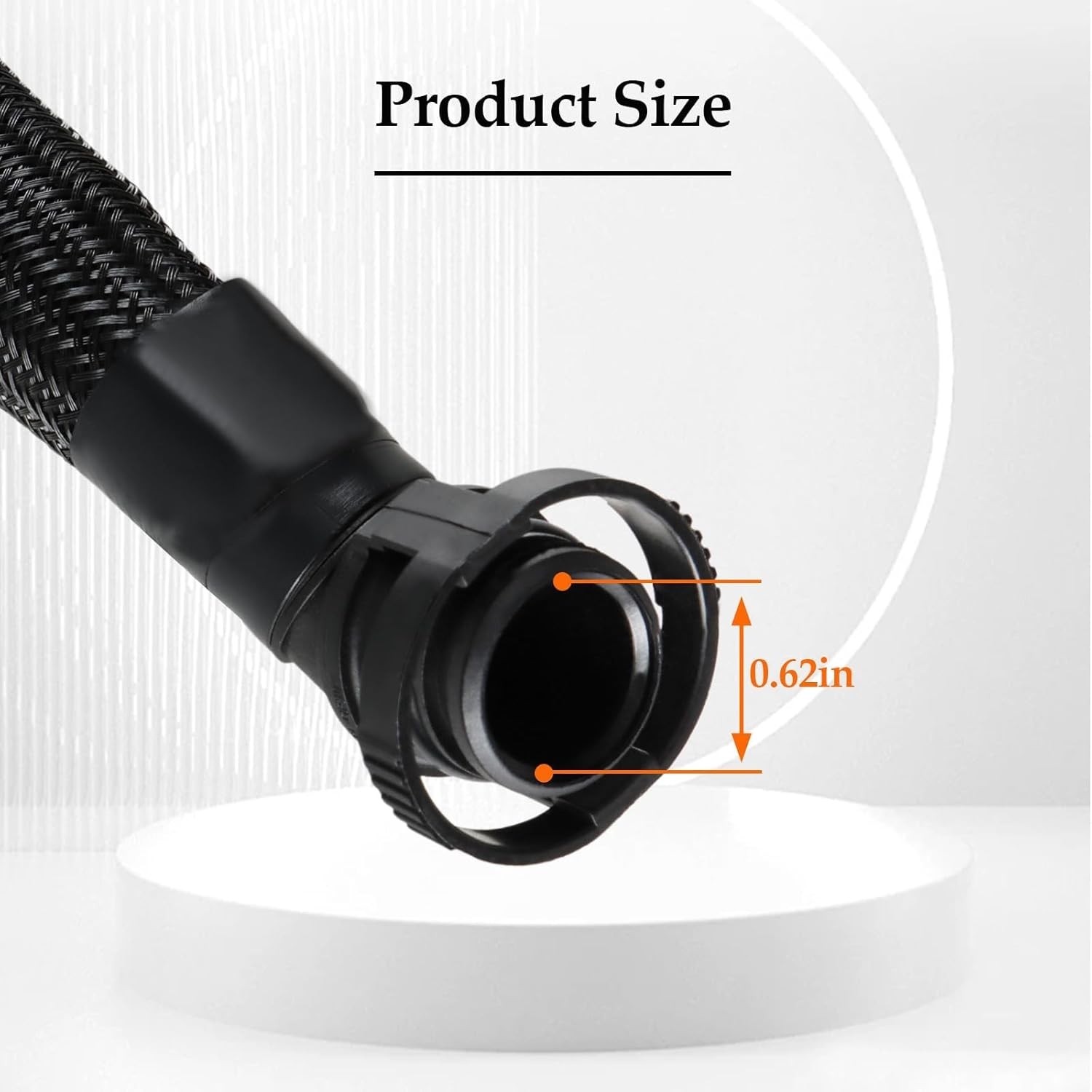 Crankcase Vent Hose Valve Cover Hose Compatible with Mini Cooper R55 R56 R57