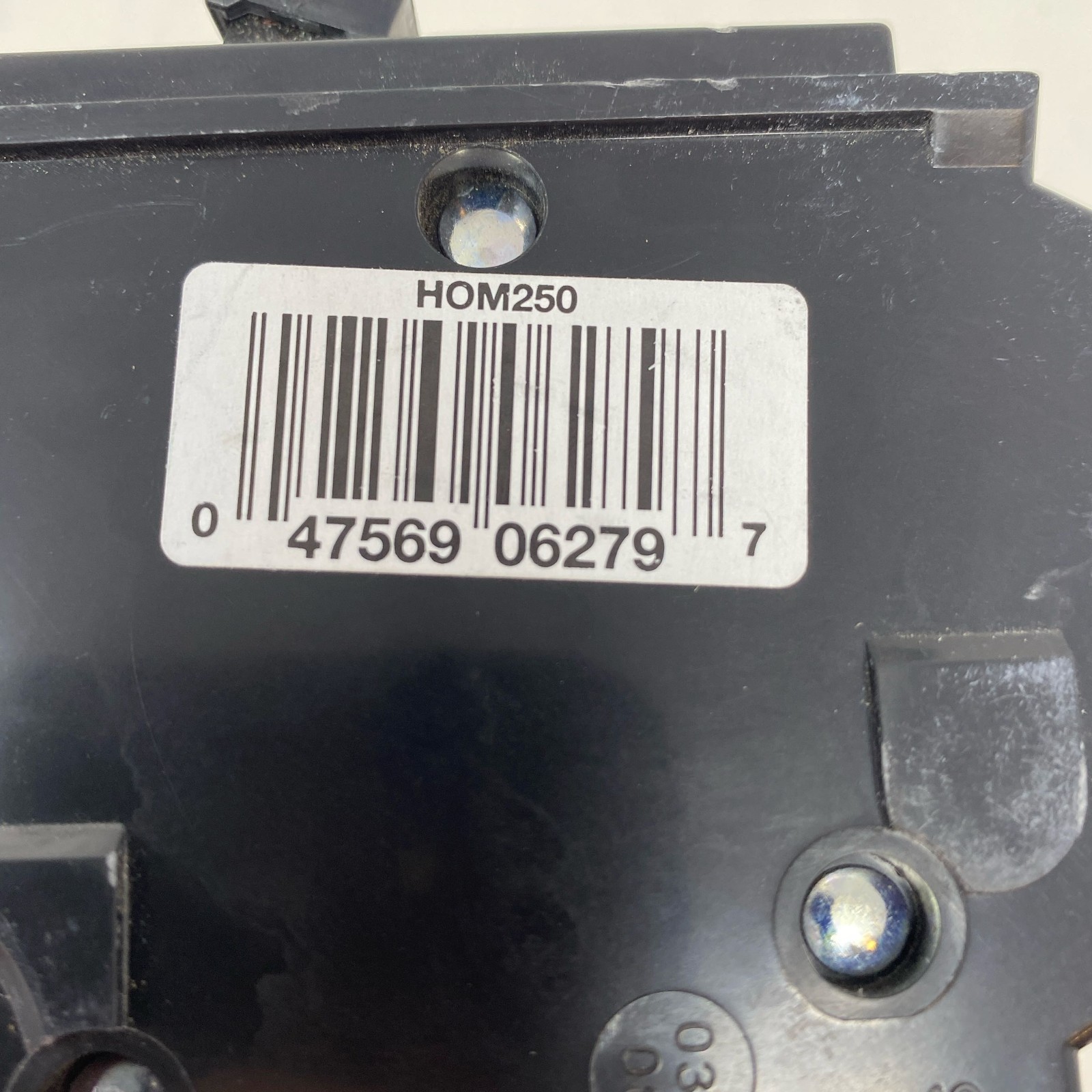 Square D Homeline HOM250CP 50A 2-Pole Breaker, Black 120/240V