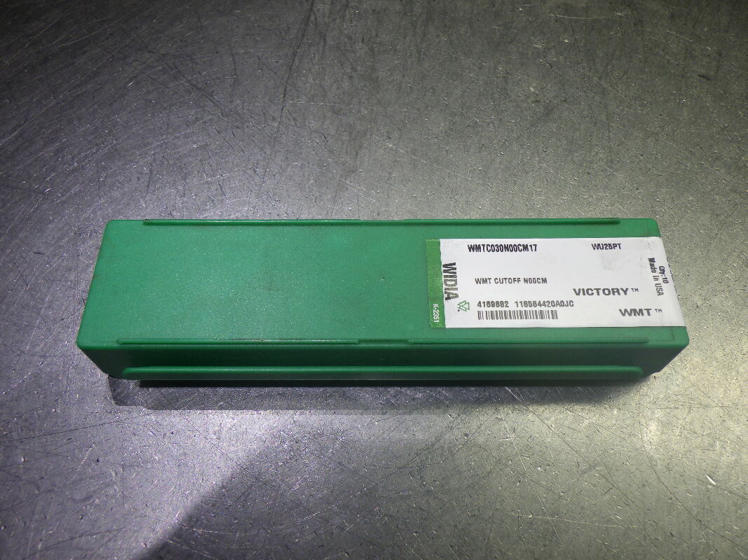 Widia/Victory Carbide Grooving/Parting Inserts QTY10 WMTC030N00CM17 WU25PT (LOC1