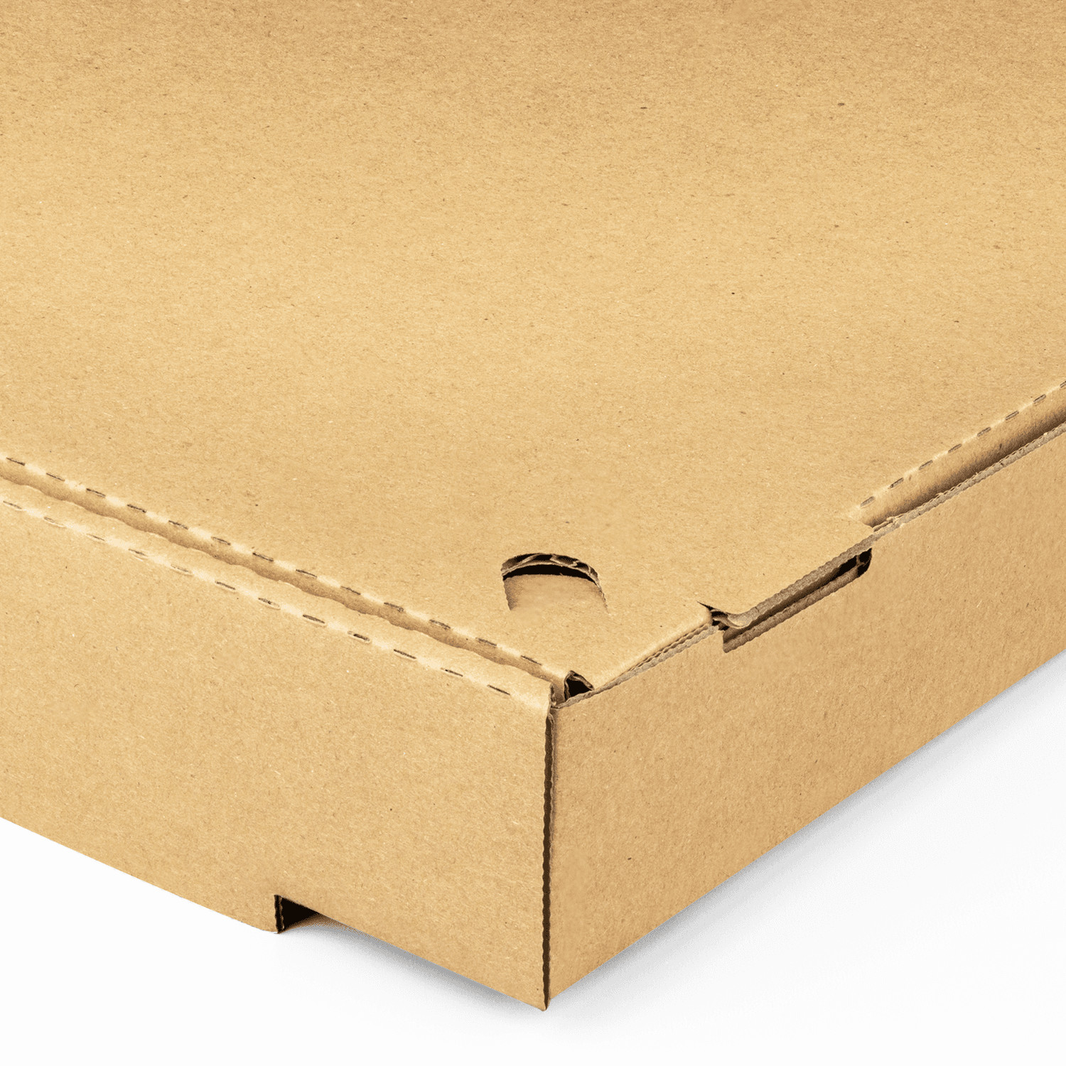 Karat Corrugated Pizza Box, 16”x16”x2”, Kraft – 50 pcs, FP-PBF16K