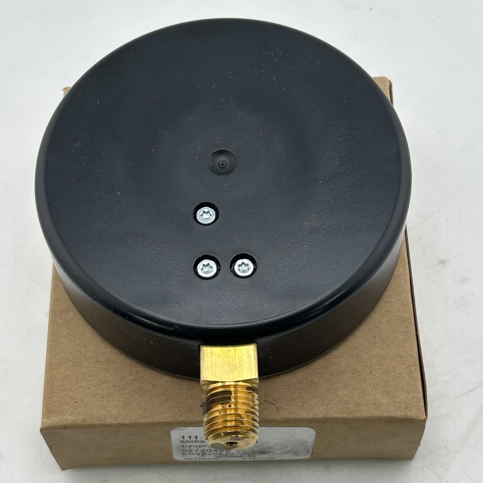 Hiller 111.10SP 4” Air/Water Pressure Guage 0-300psi 1/4” NPT LM