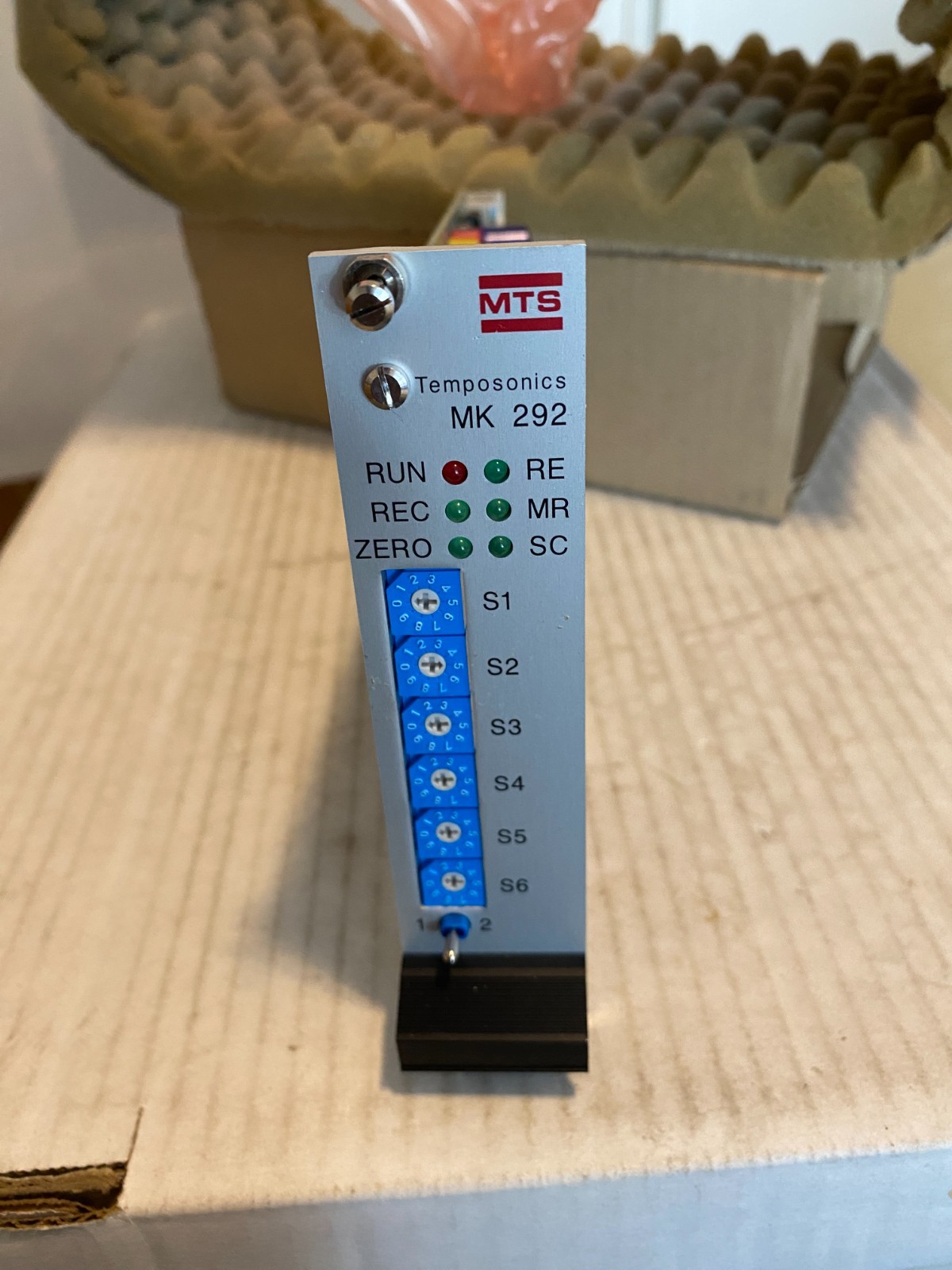 NOB MTS Temposonics MK292-1001 Rev. 5