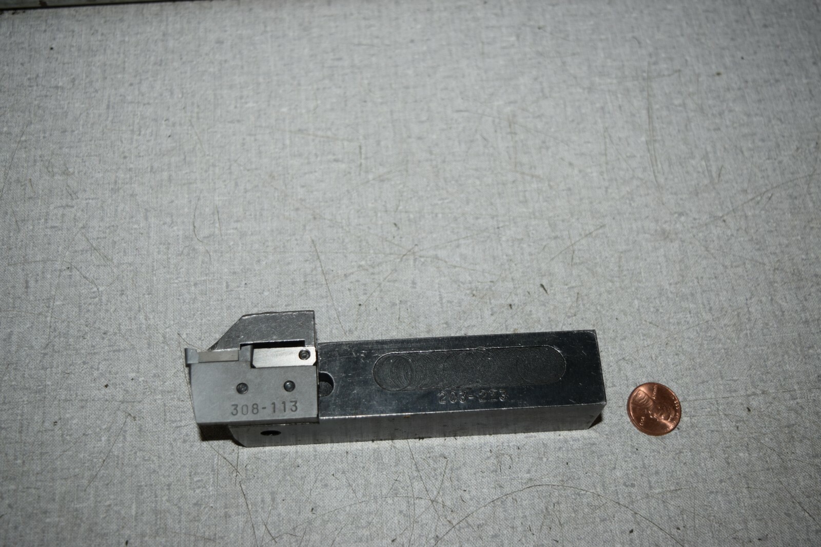 Manchester Grooving Lathe Turning 203-223 Tool Holder 1″x1.21″ Shank 308-113