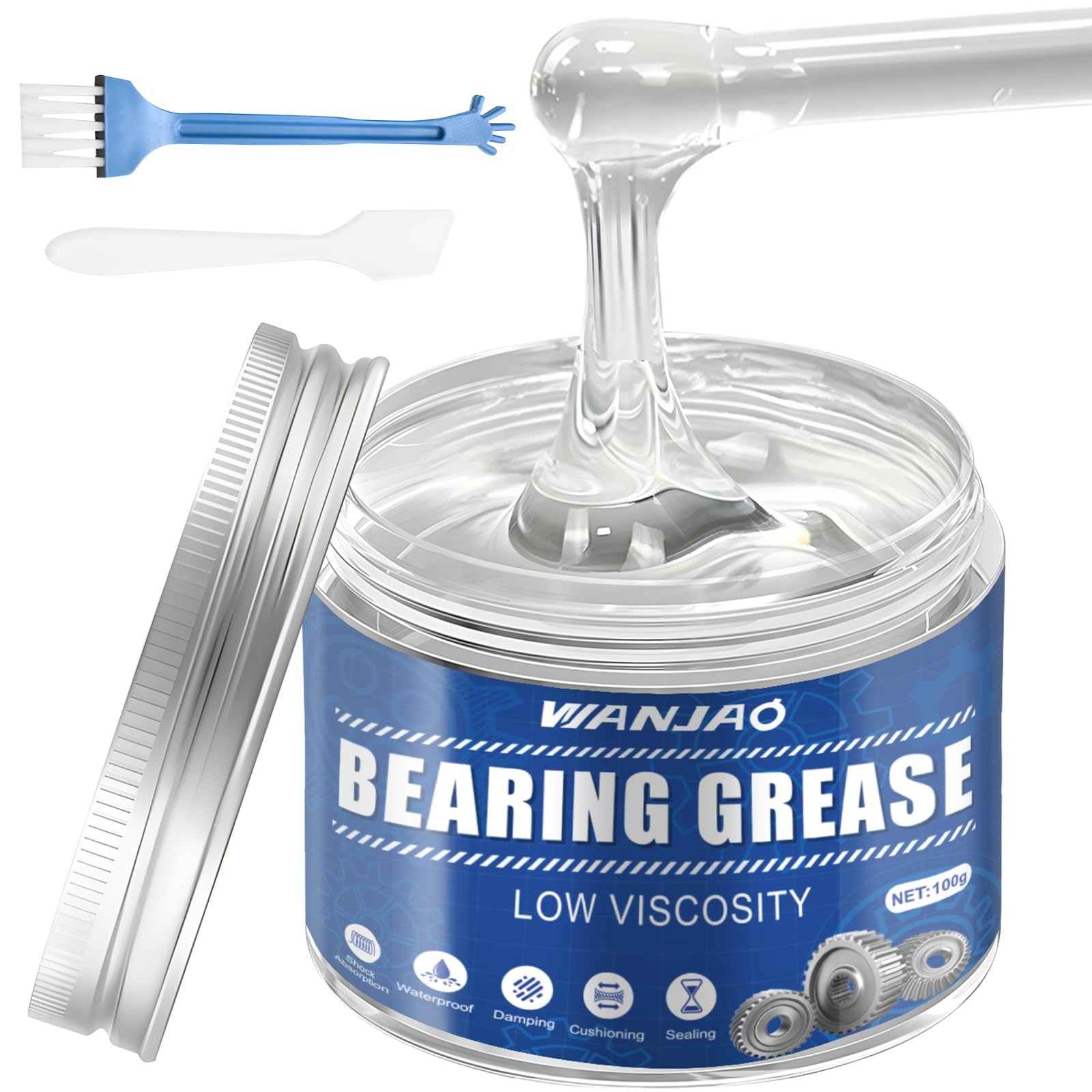 100g Washing Machine Damping Grease, Reduce Vibration and Noise Compatible wi…