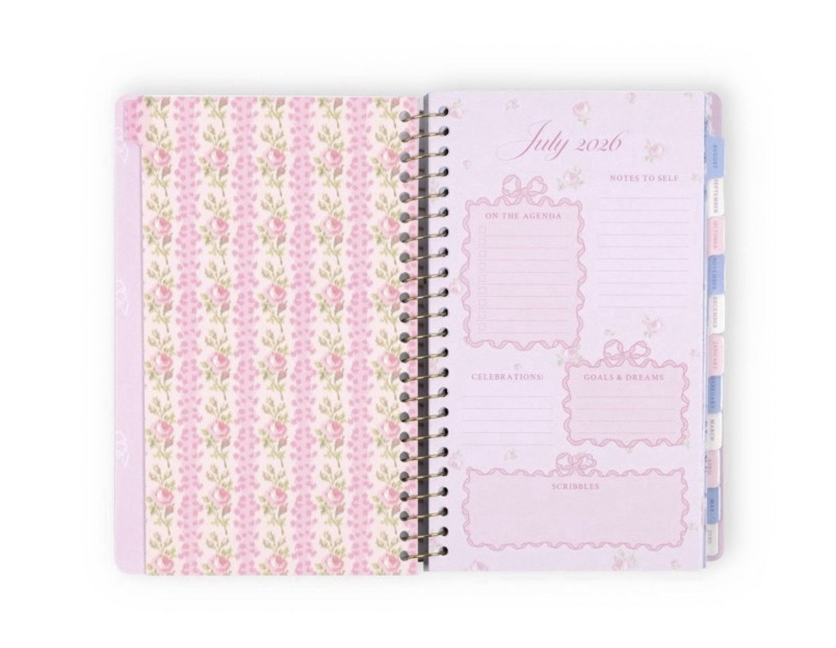 Love Shack Fancy x Target 2026/2027 Blooming Heirloom Ditsy Planner