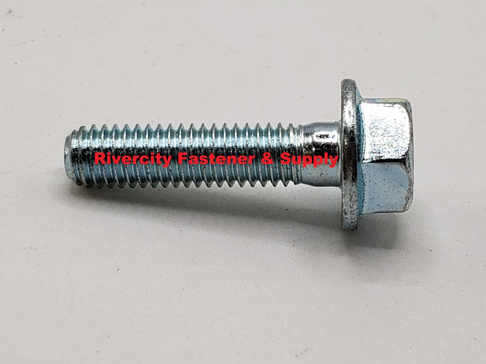 M6-1.0×25 Flange Bolts 6mm x 1.0 x 25mm Grade 10.9 Steel Screws M6x1.0 x 25