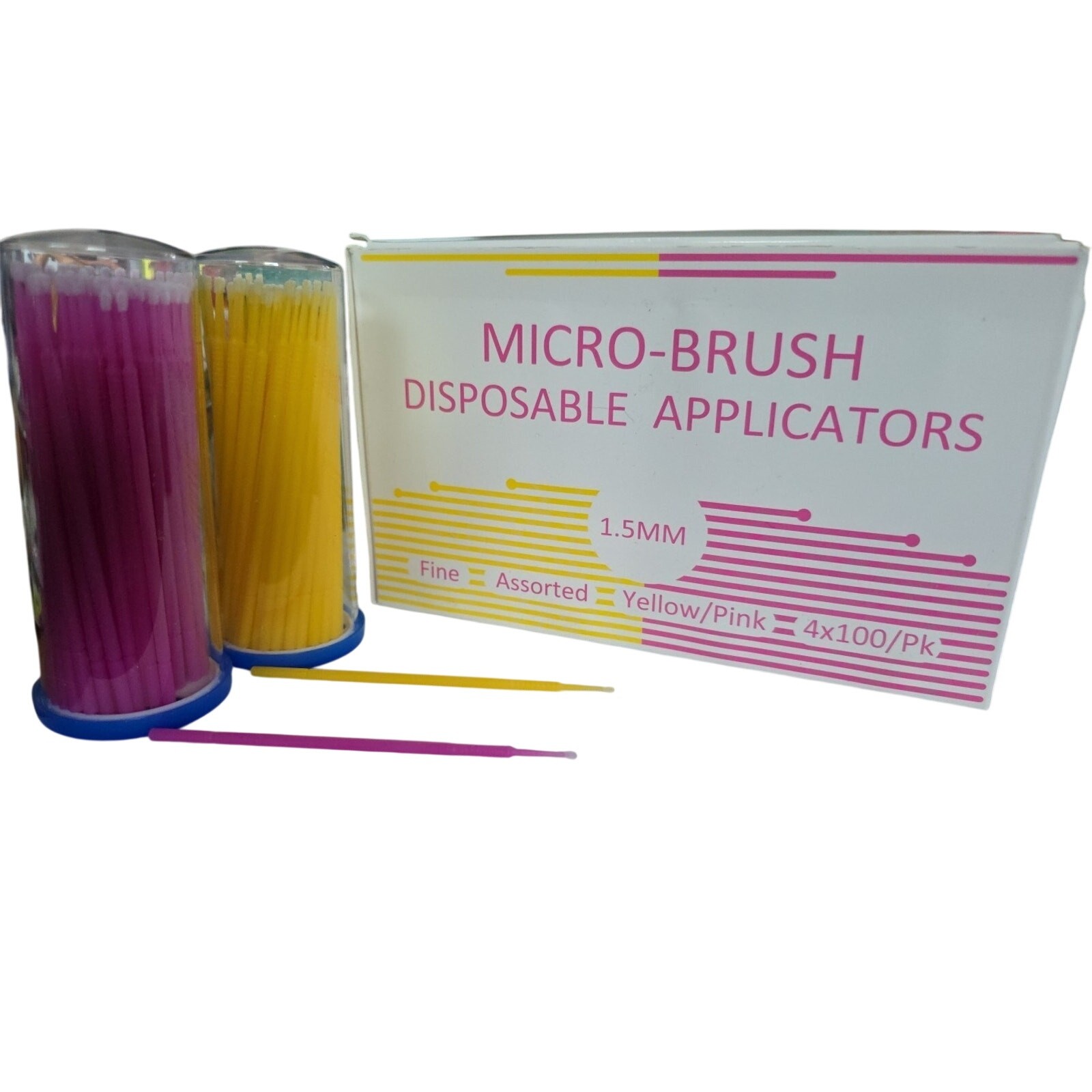 Disposable Dental Brush Micro Applicator Micro Brush Dental, 400 Count
