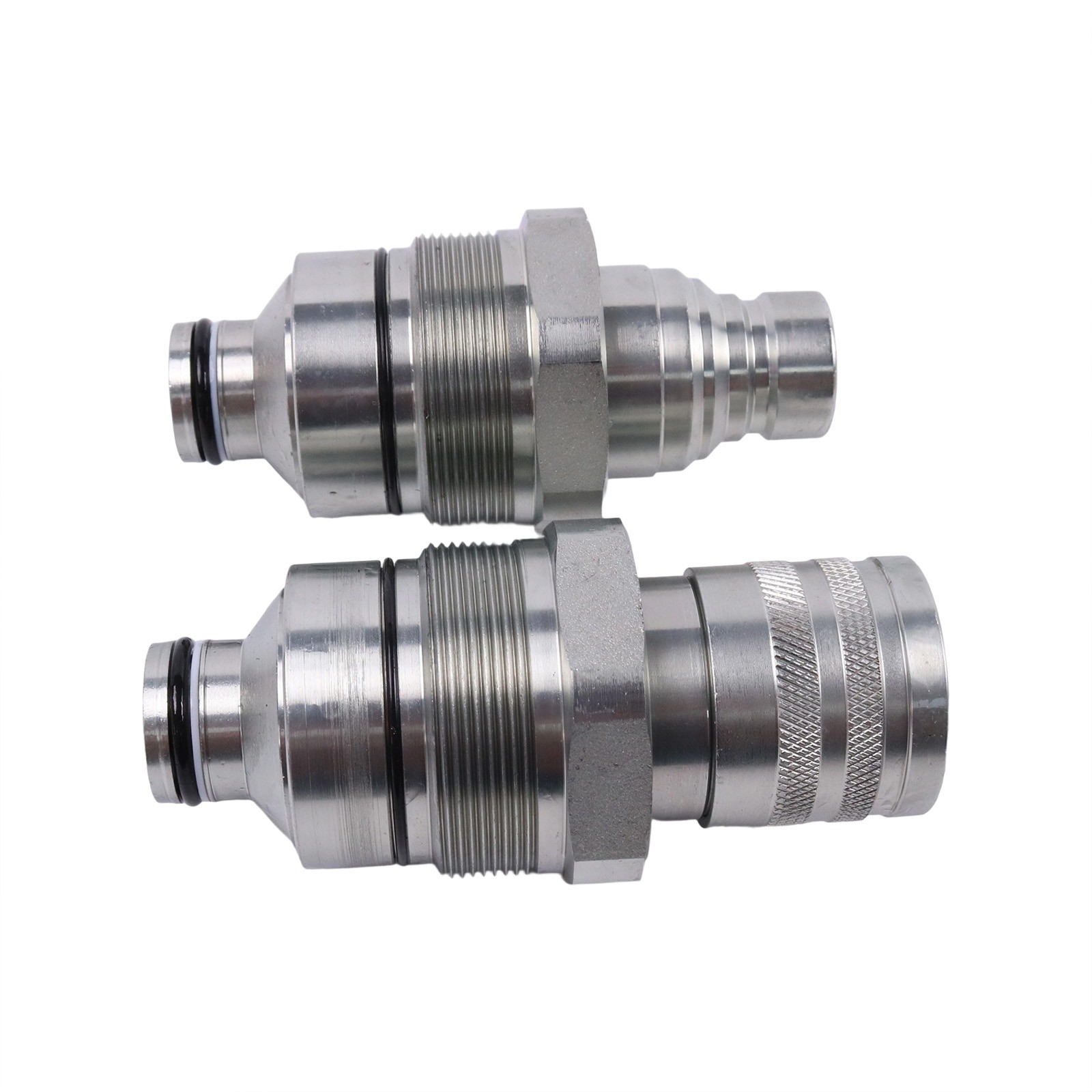 Flat Face Coupler Kit AT406474 AT406475 for John Deere 319E 323E 325G 329E 331G