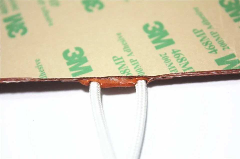 Silicone Heating Blanket Pad 1″ X 5″ 25.4 X 127mm 25W Factory Direct Sale Custom