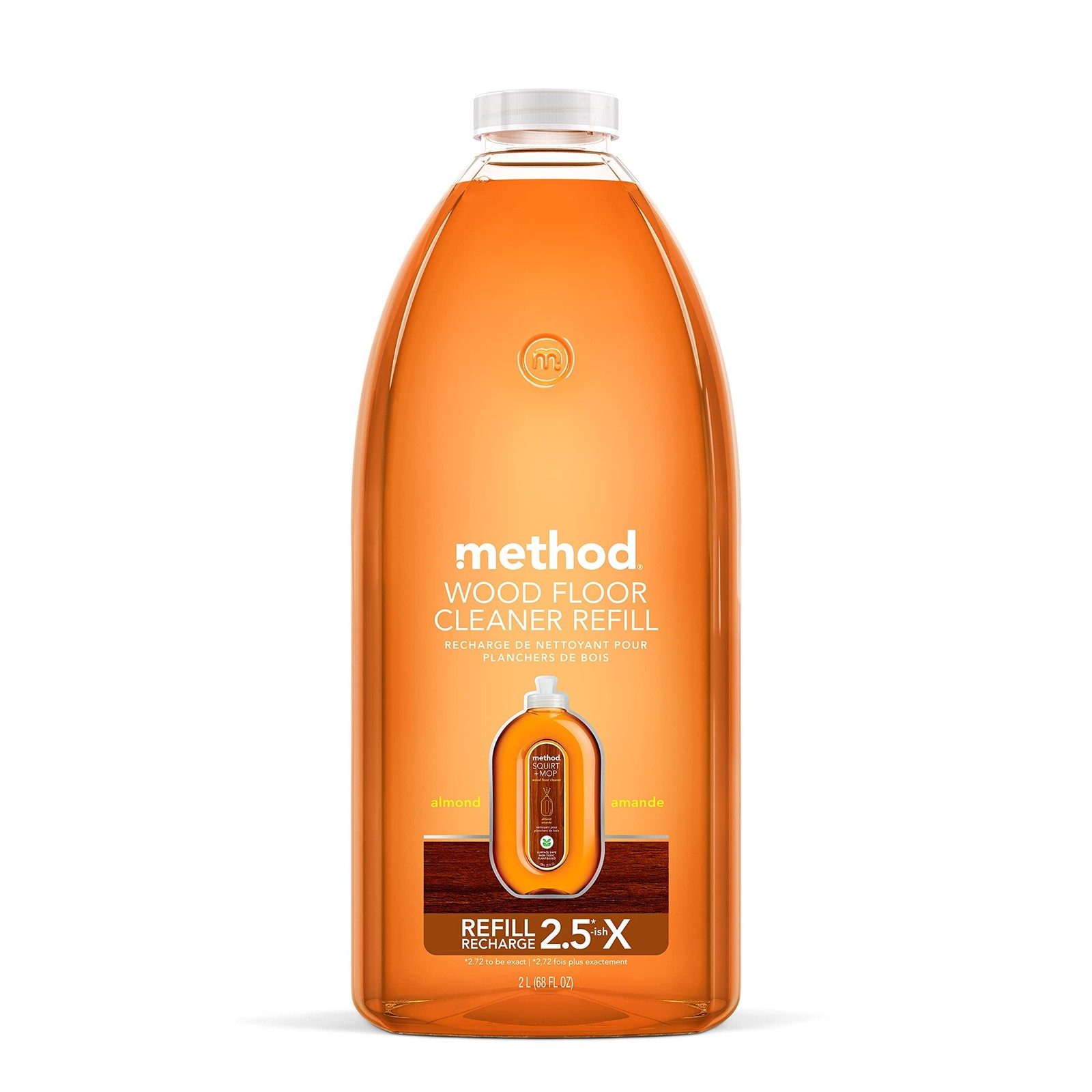 Method Squirt + Mop Hardwood Floor Cleaner 68 Fl Oz (Pack of 1), 1 pack