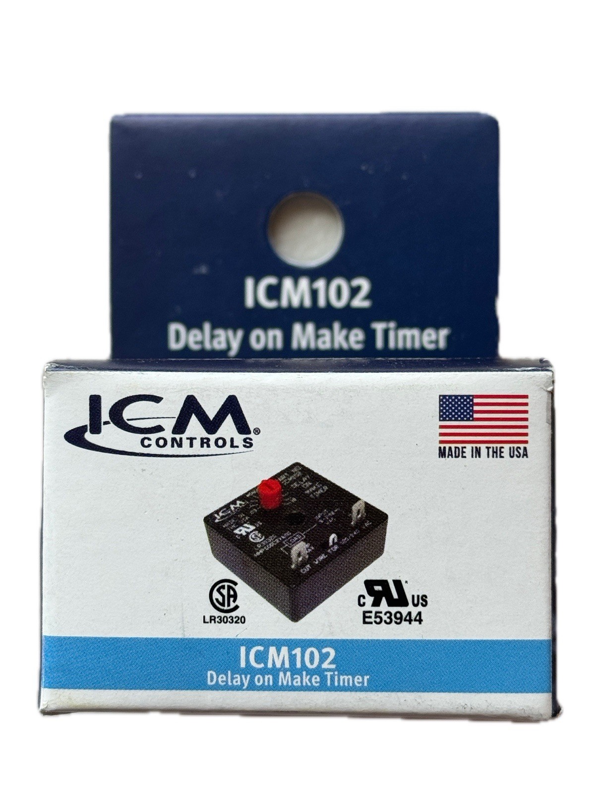 ICM Controls ICM102 DOM Timer, 10 Minutes Adjustable,Multicolor