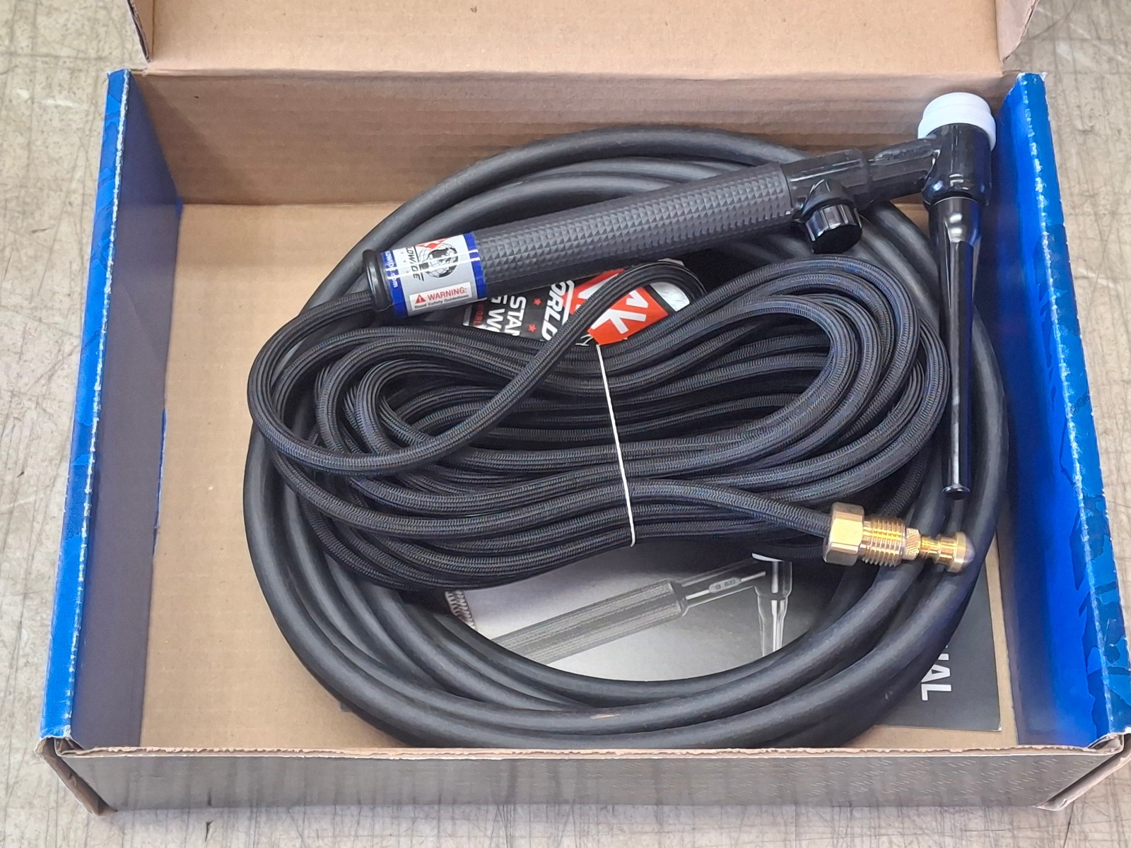 CK Worldwide – Ck17V-25-2Sf Rg – 150 Amp Rigid Head Tig Torch With Valve 25′