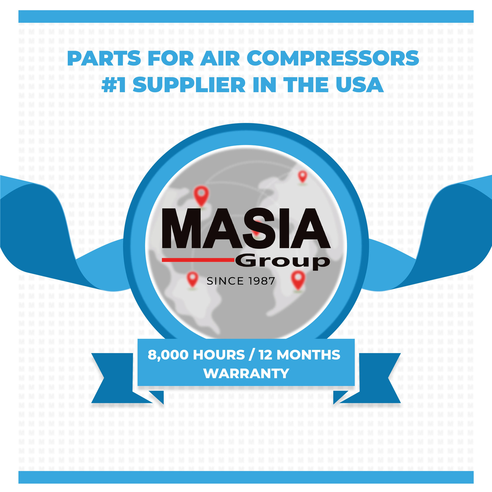 GA-75FF Service Kit (1613-9503-00, 1622-3652-00, 2901-0566-22, 1310-0368-38)