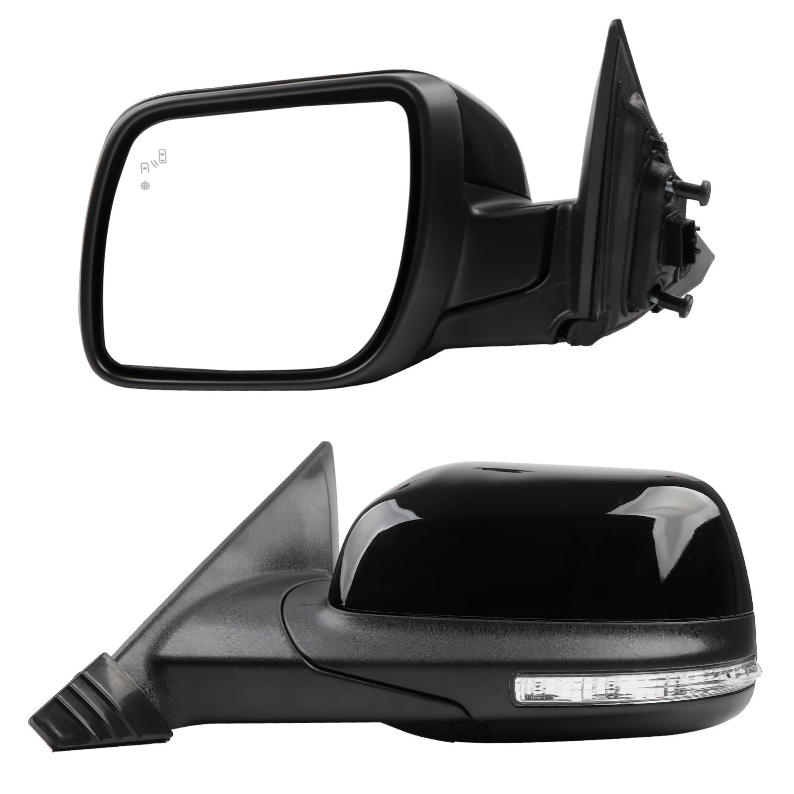 Driver Side Mirror Ford Explorer 2011-2019 with Blind Spot Glass 9 Pins