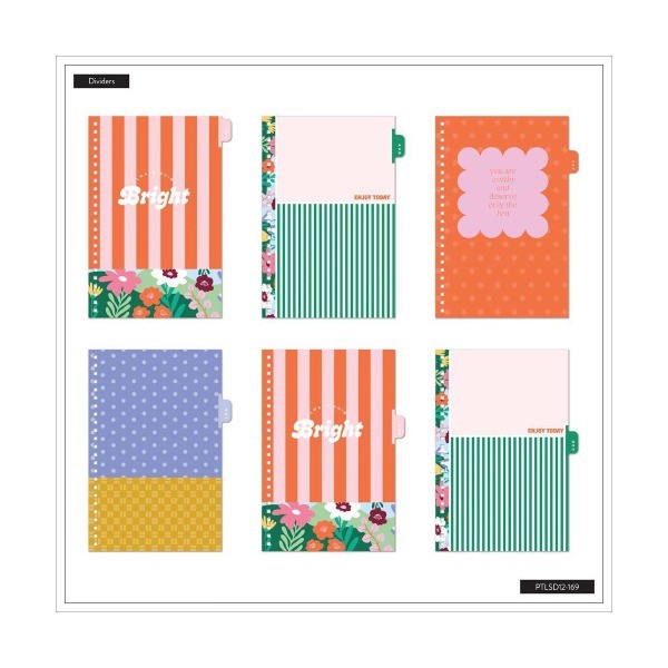 5.4531"x8.265" Organized Color Beat Floral Small 2026-2027