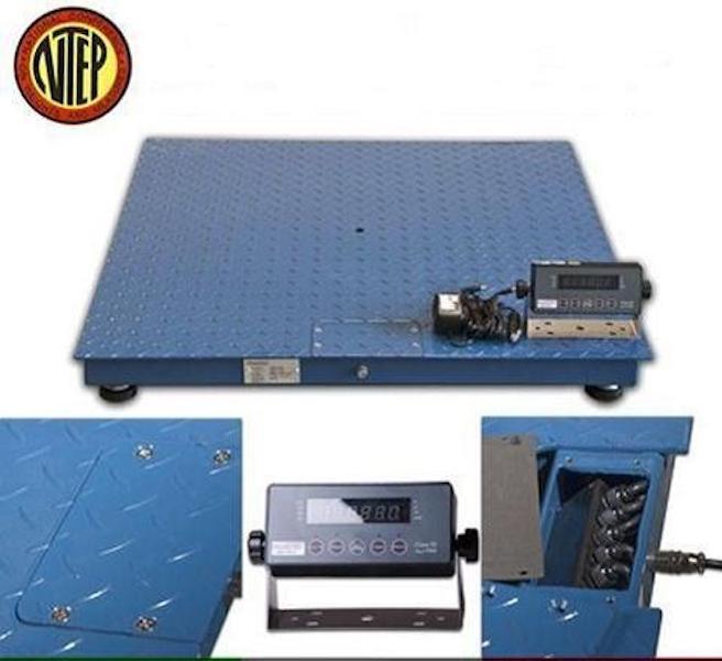 5000 Lbs NTEP Industrial Floor Scale Legal Trade 5′ X 5′ 1 Lb Accuracy Free Ship