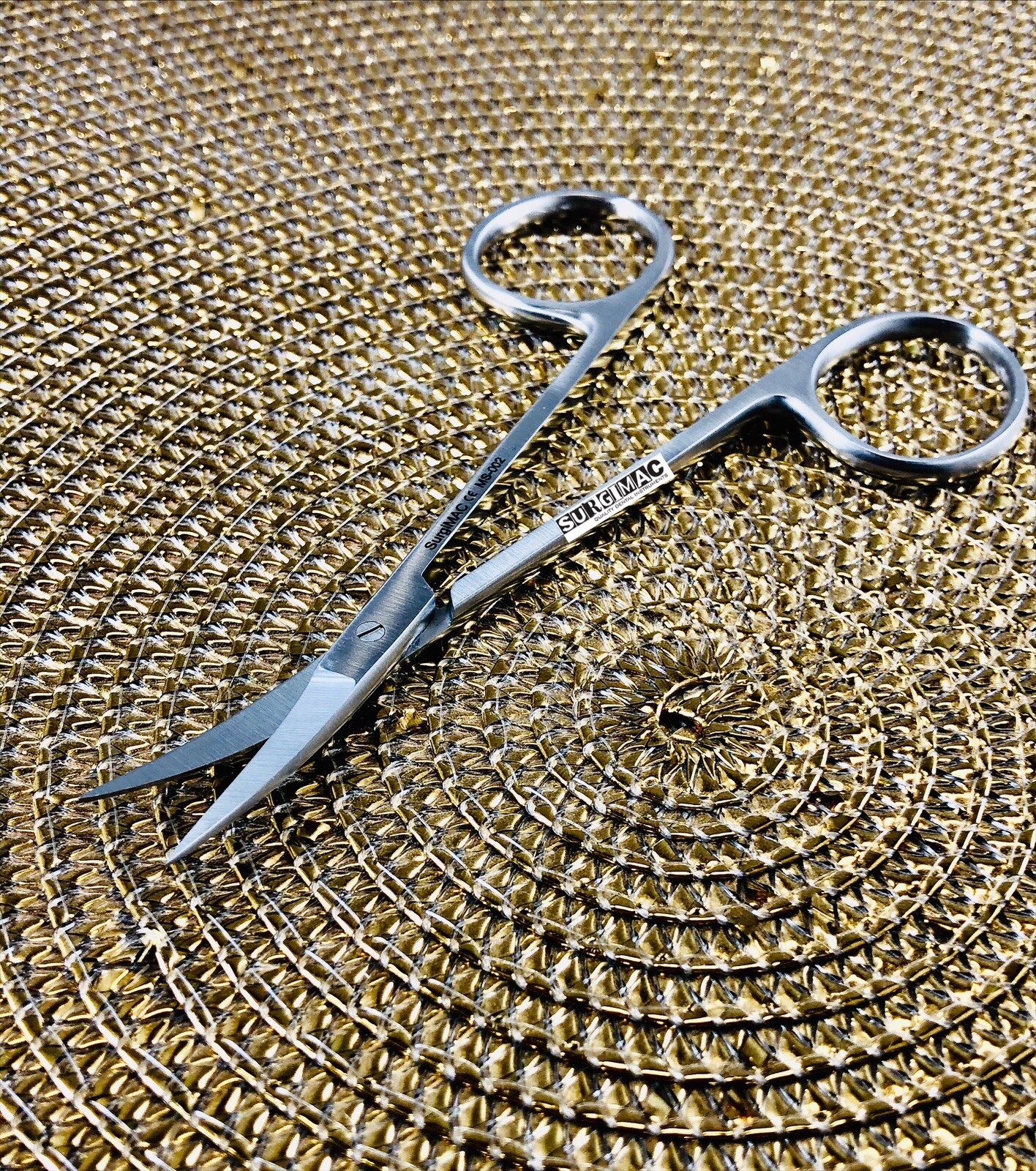 Iris Scissors Curved 4.5″ Surgical Dental Veterinary Instruments MAC