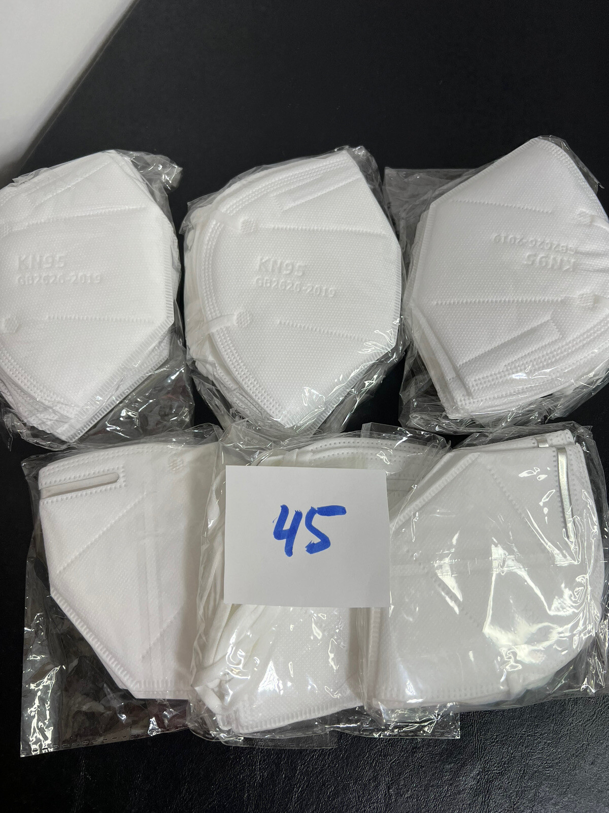 425 Pack KN95 Protective Face Mask Disposable Respirator + Disposable Gaskets