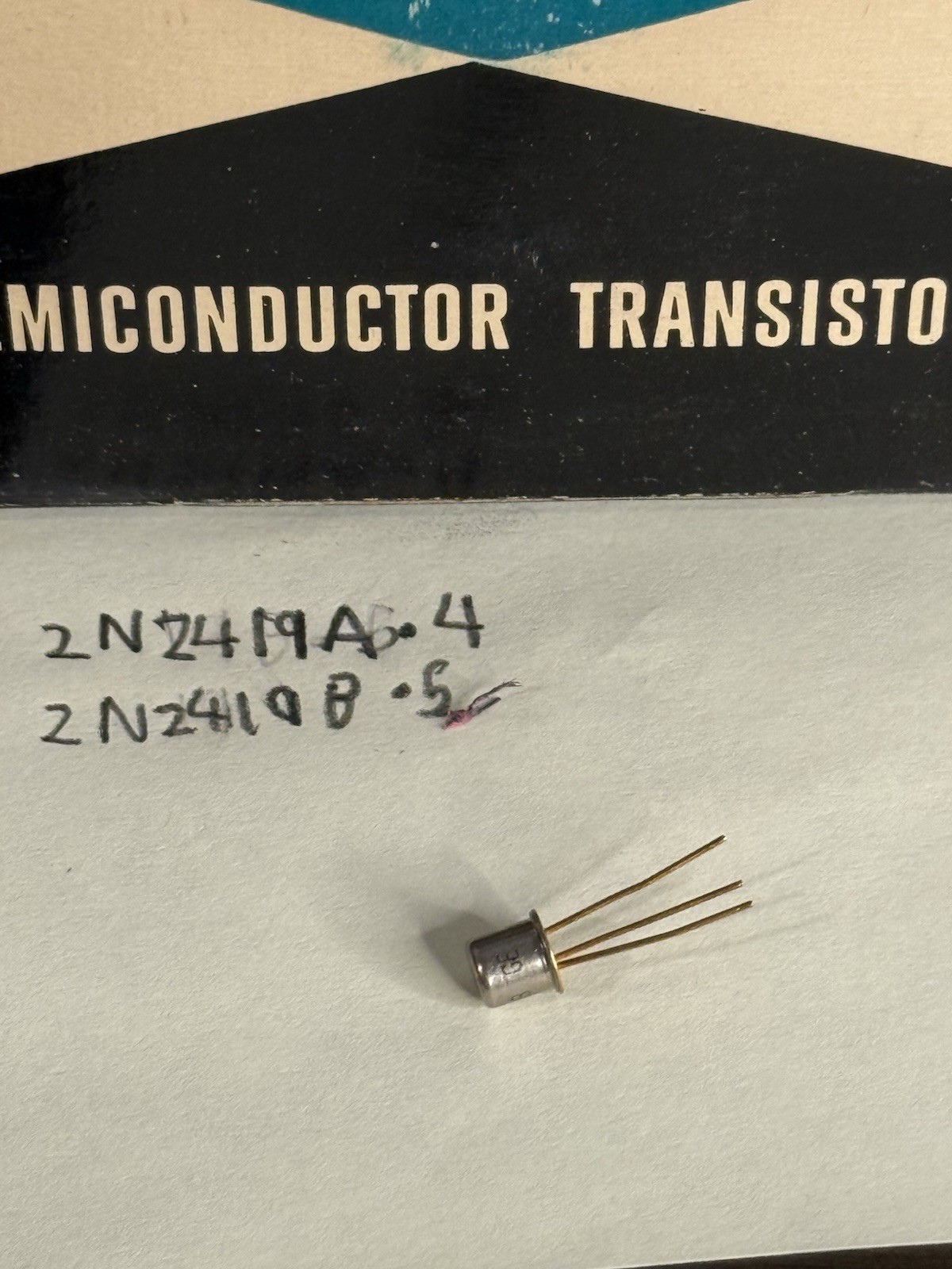 Vintage GE Germanium Transistor Collection – NOS