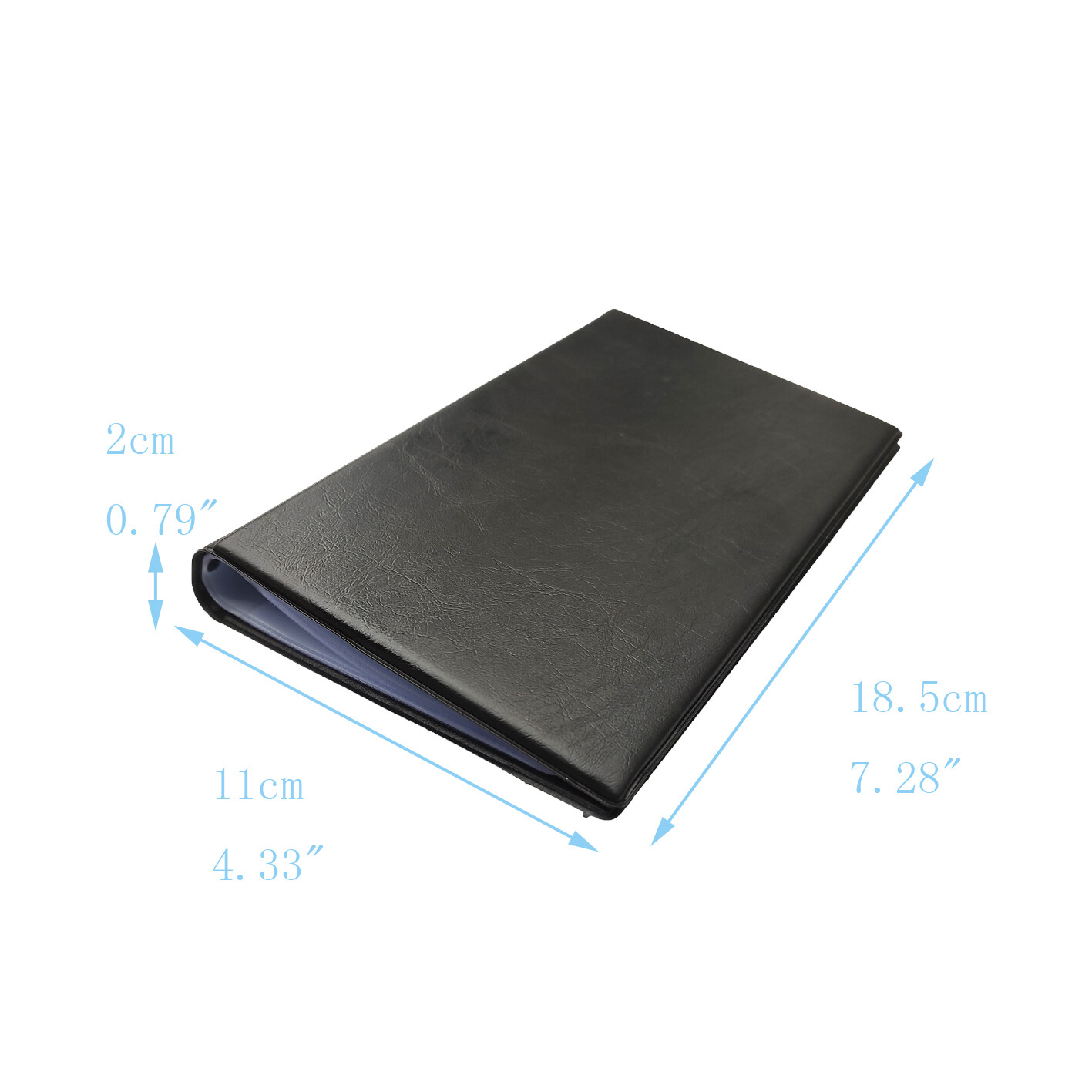 120 Cards Business Name ID Credit Card Holder Book Case Keeper Organizer