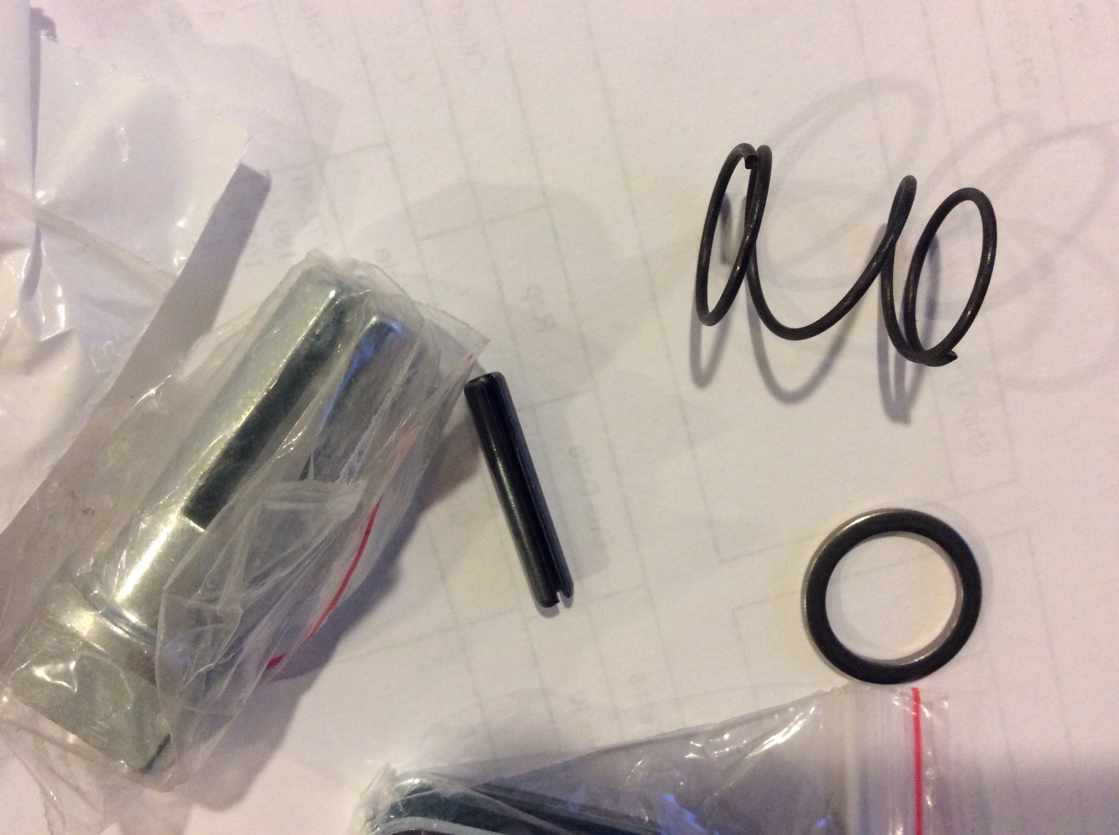 Forklift – Fork Pin Kit Class II forks – Class 2 forks 41825